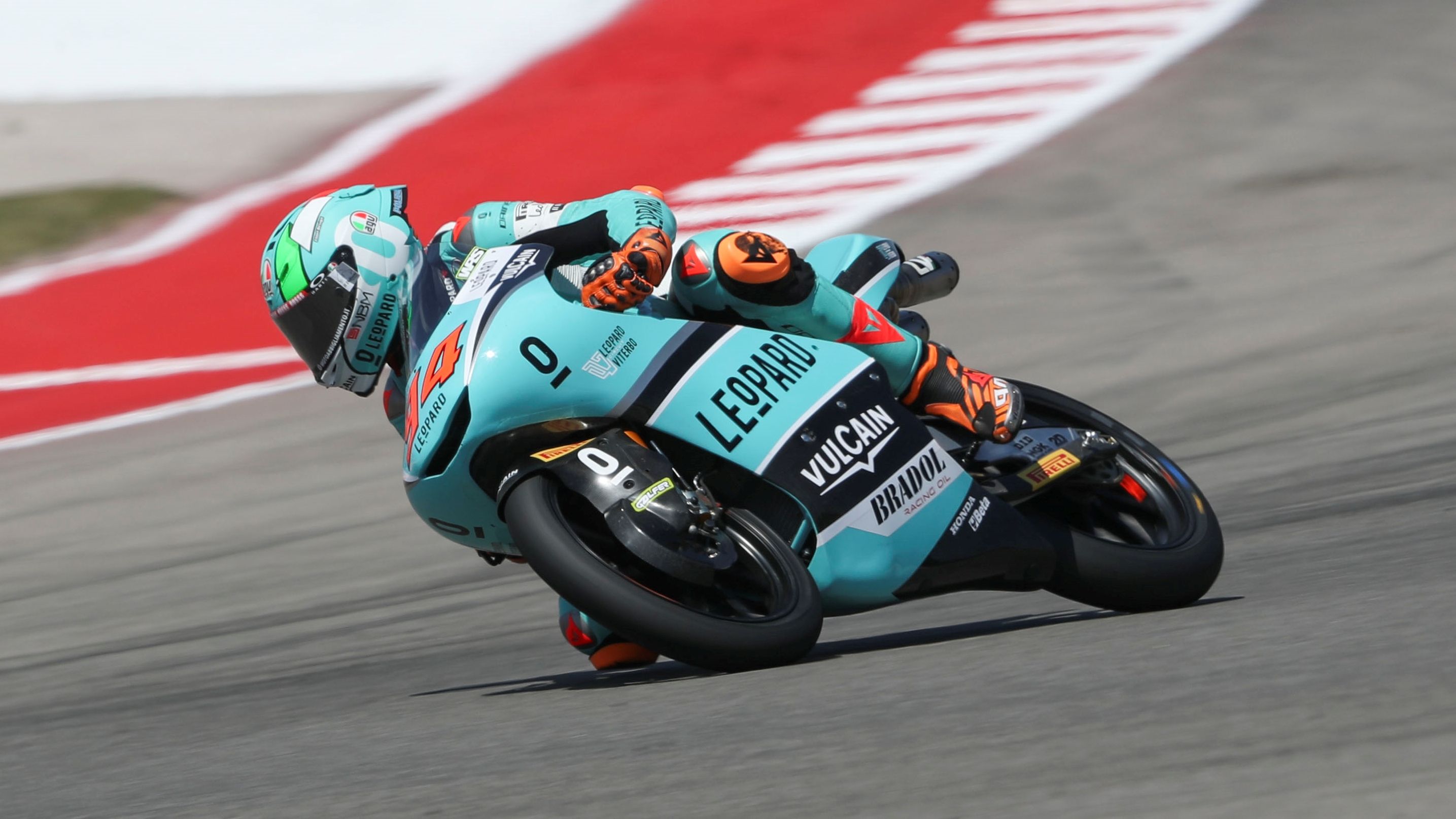 Guido Pini ha logrado en COTA su primer triunfo en el Mundial de Moto3