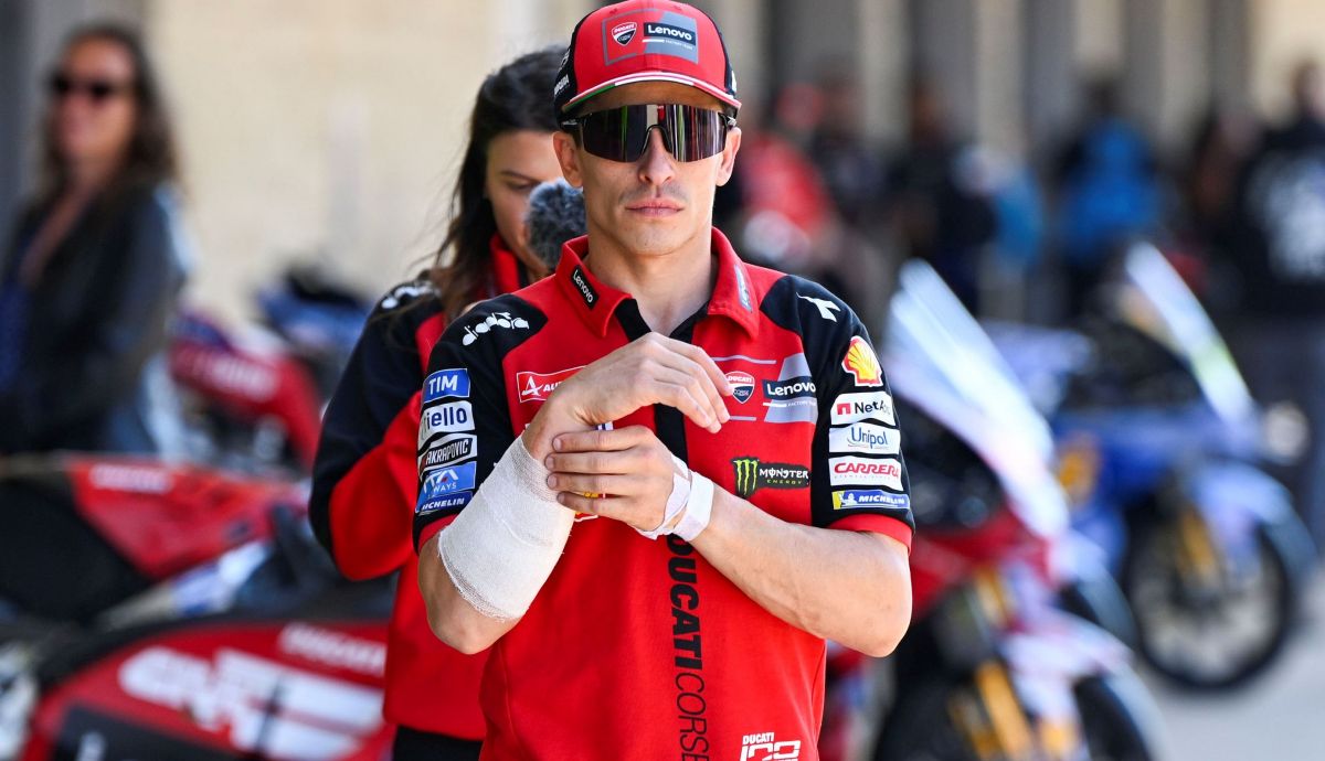 Marc Márquez en el pit lane del GP de Estados Unidos de MotoGP 2026
