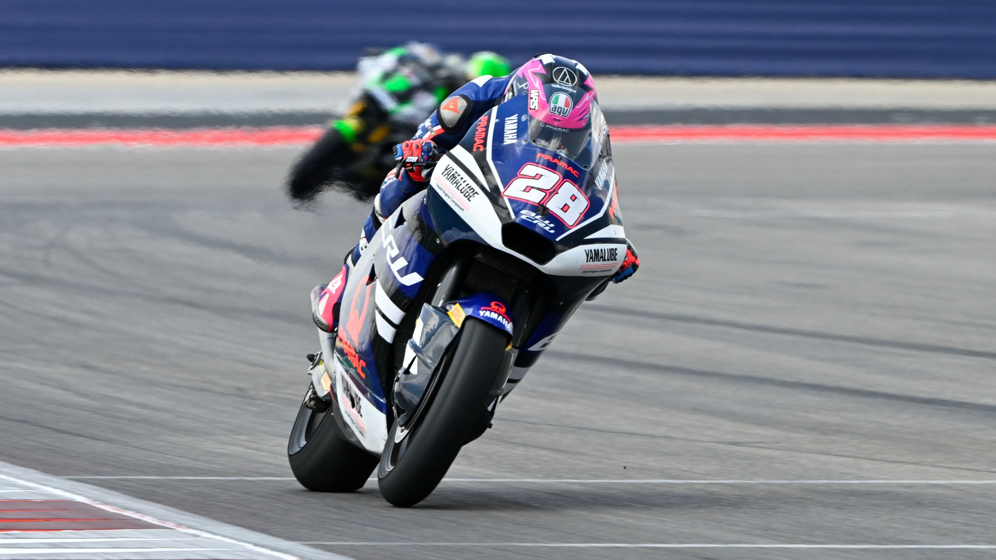 Izan Guevara rumbo al podio en COTA, Moto2 Estados Unidos 2026