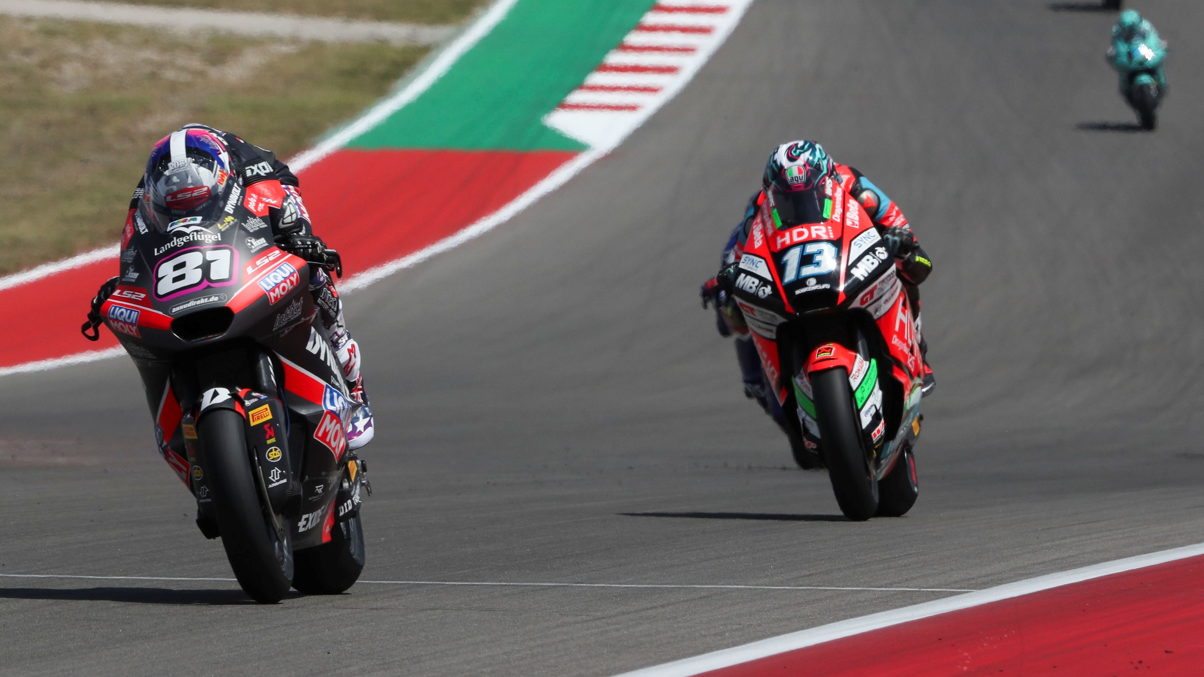 Senna Agius abre hueco con Celestino Vietti, Moto2 Estados Unidos 2026