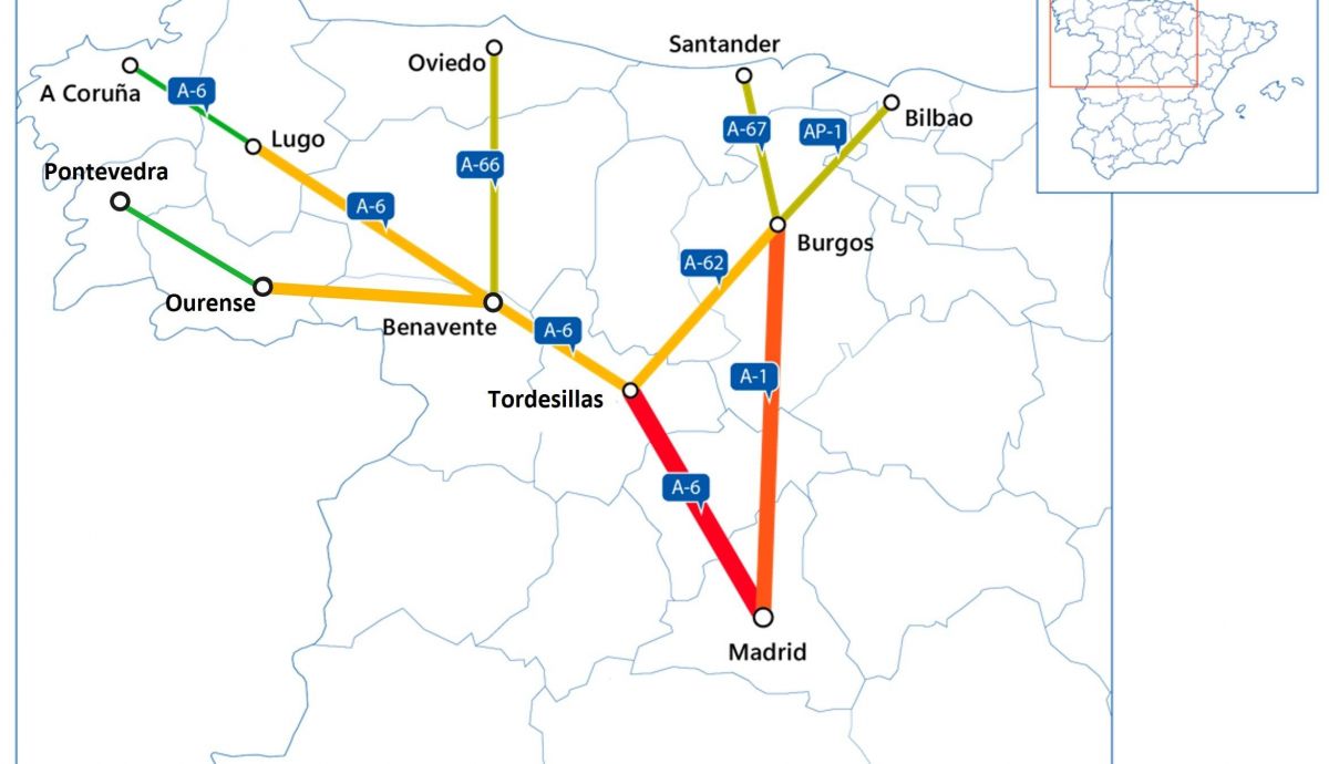Mapa Cornisa Cantabrica 690783291