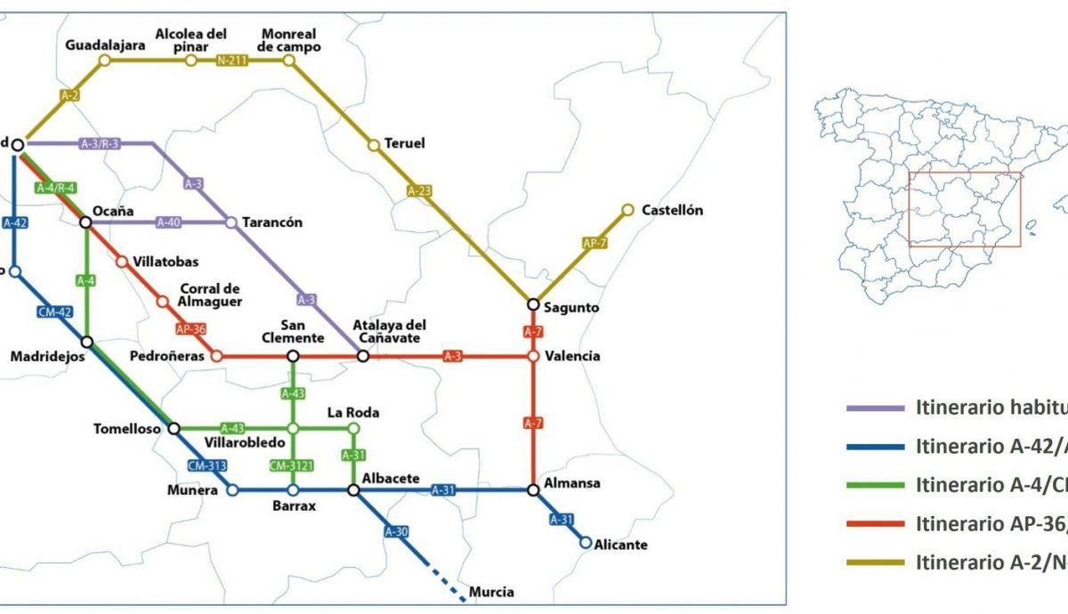 Mapa Levante Alternativo