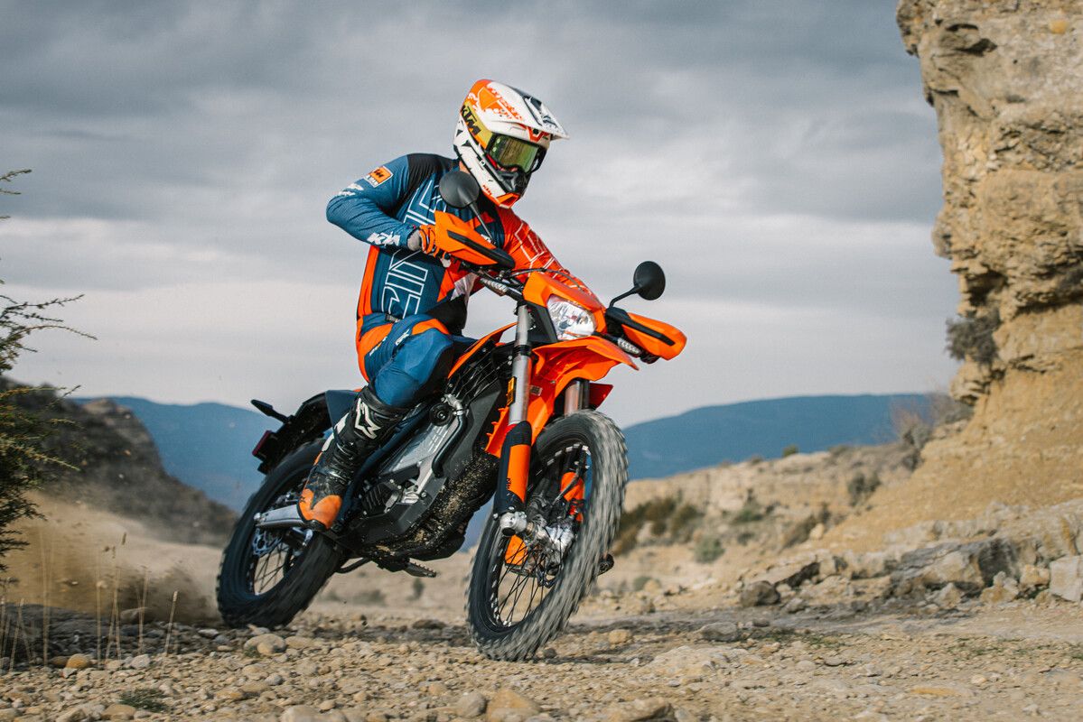 KTM Freeride E 2027. Renovación del modelo eléctrico off road.