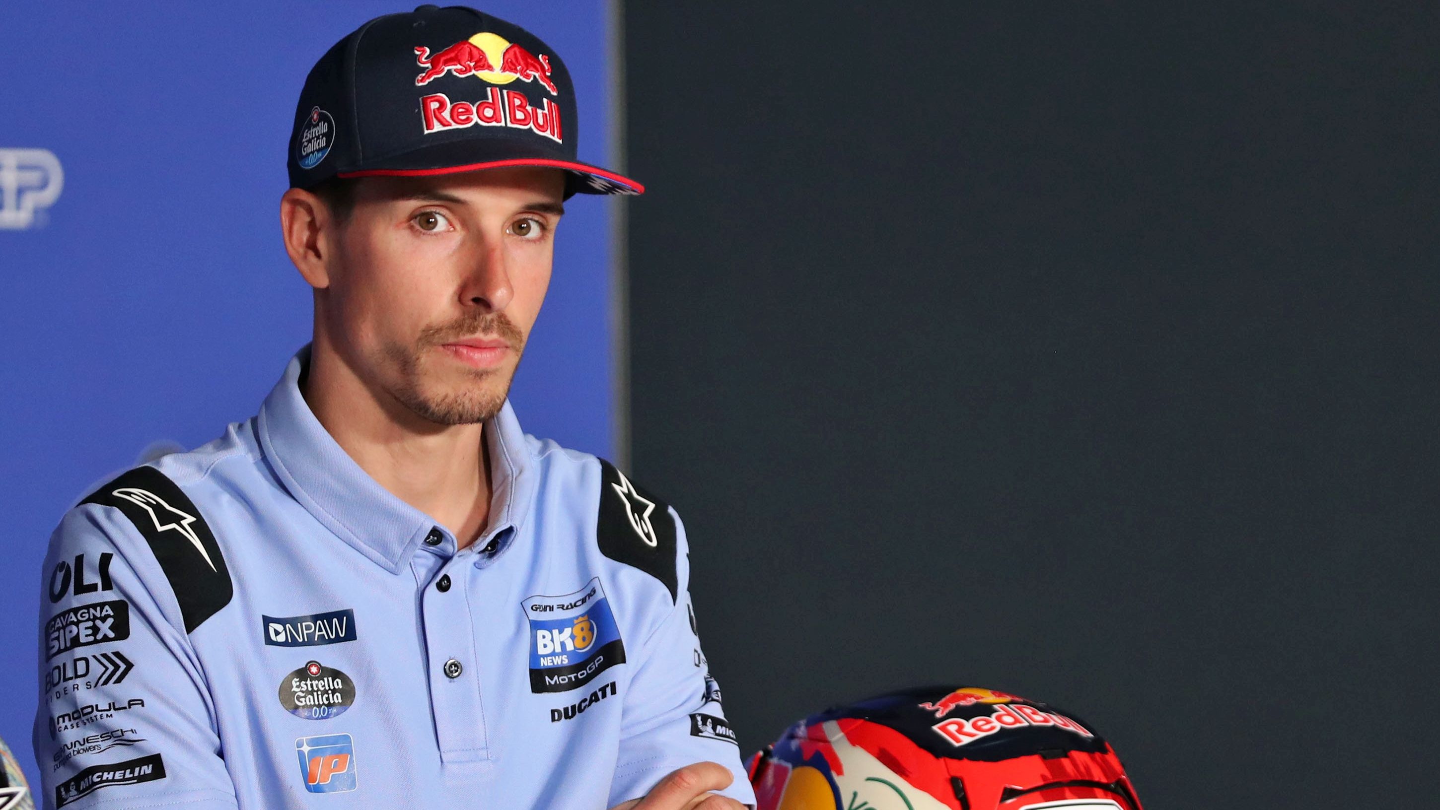 Alex Márquez en la rueda de prensa previa del GP de España de MotoGP 2026 en Jerez