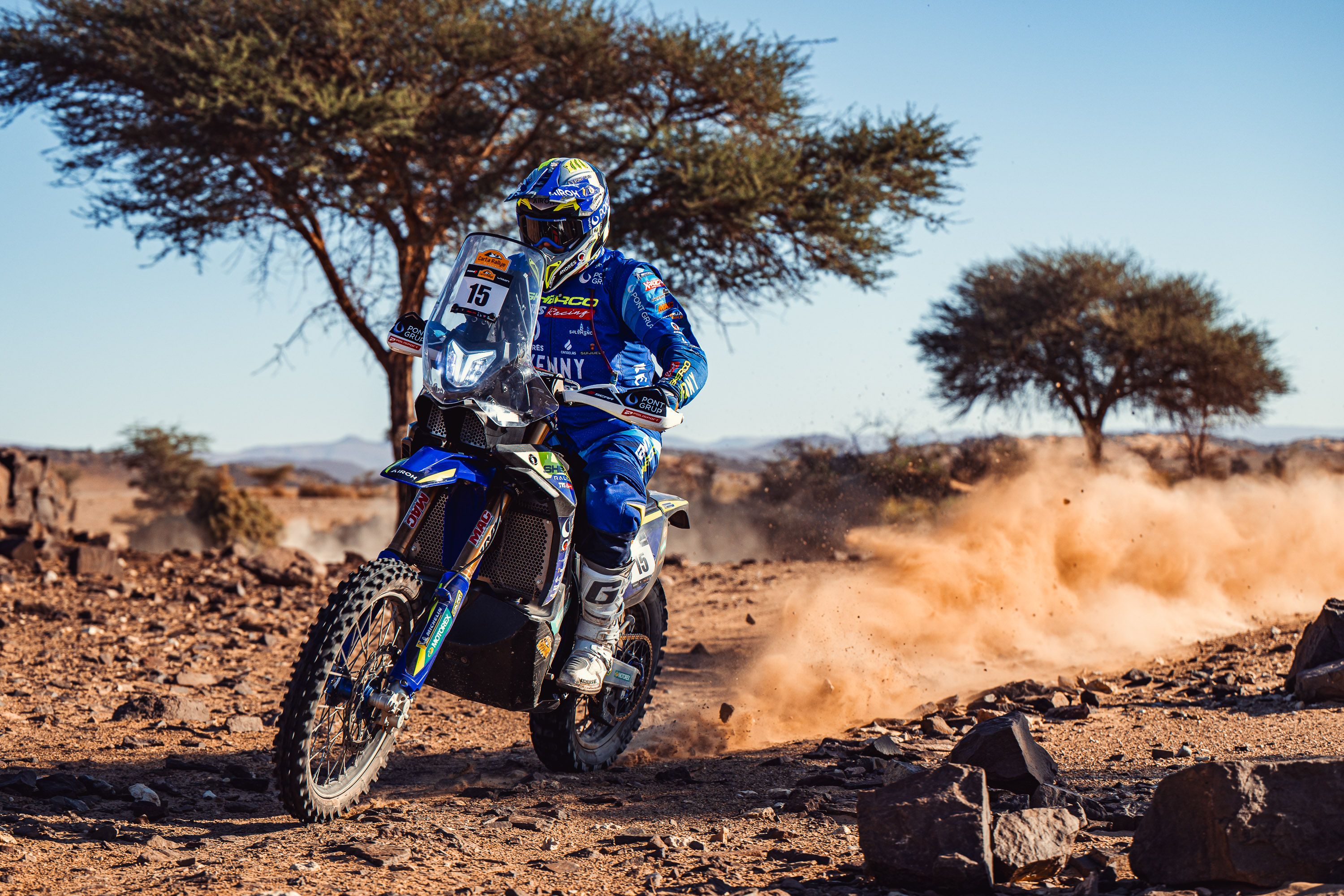 Lorenzo Santolino (Sherco), ganador absoluto del Carta Rallye