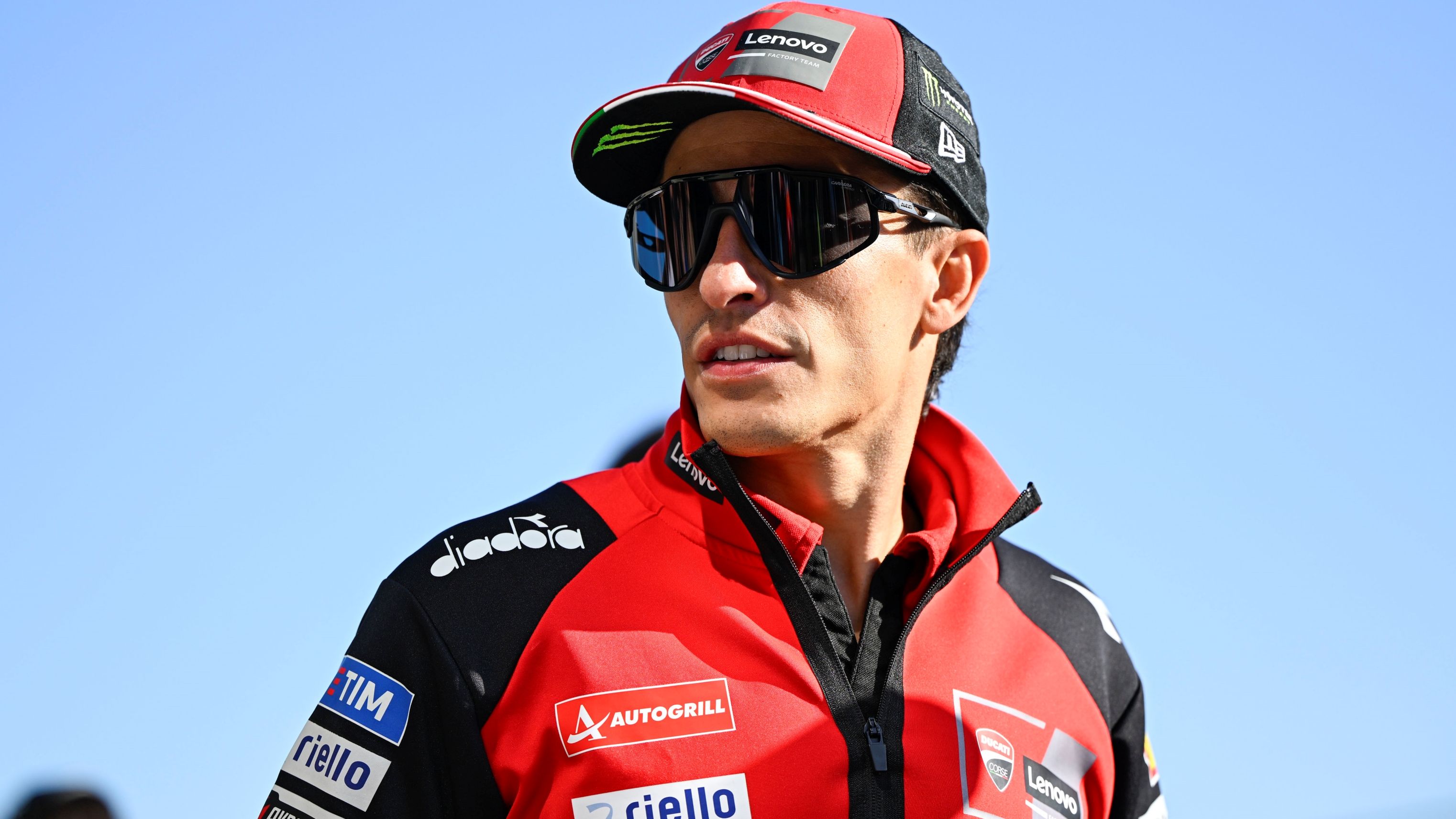 Marc Márquez durante el pasado GP de España en Jerez
