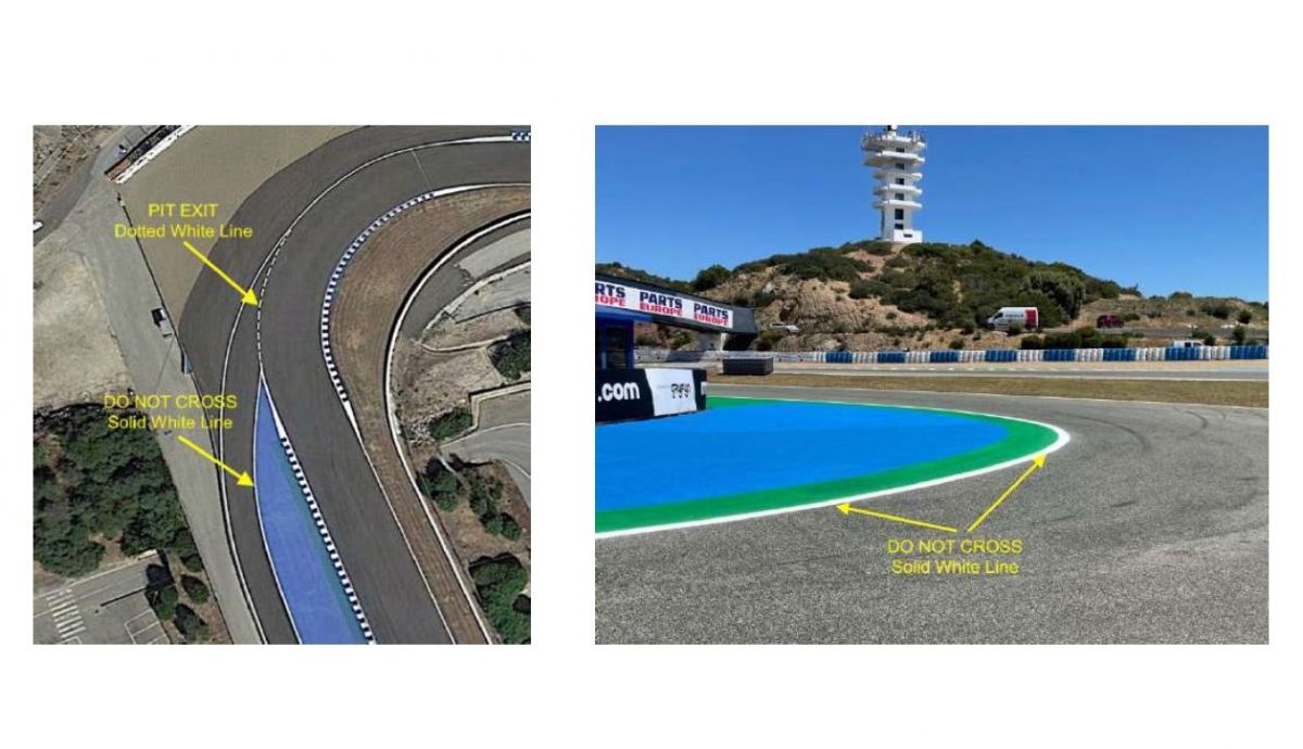 Instrucciones de Dirección de Carrera para el GP de España de MotoGP 2026