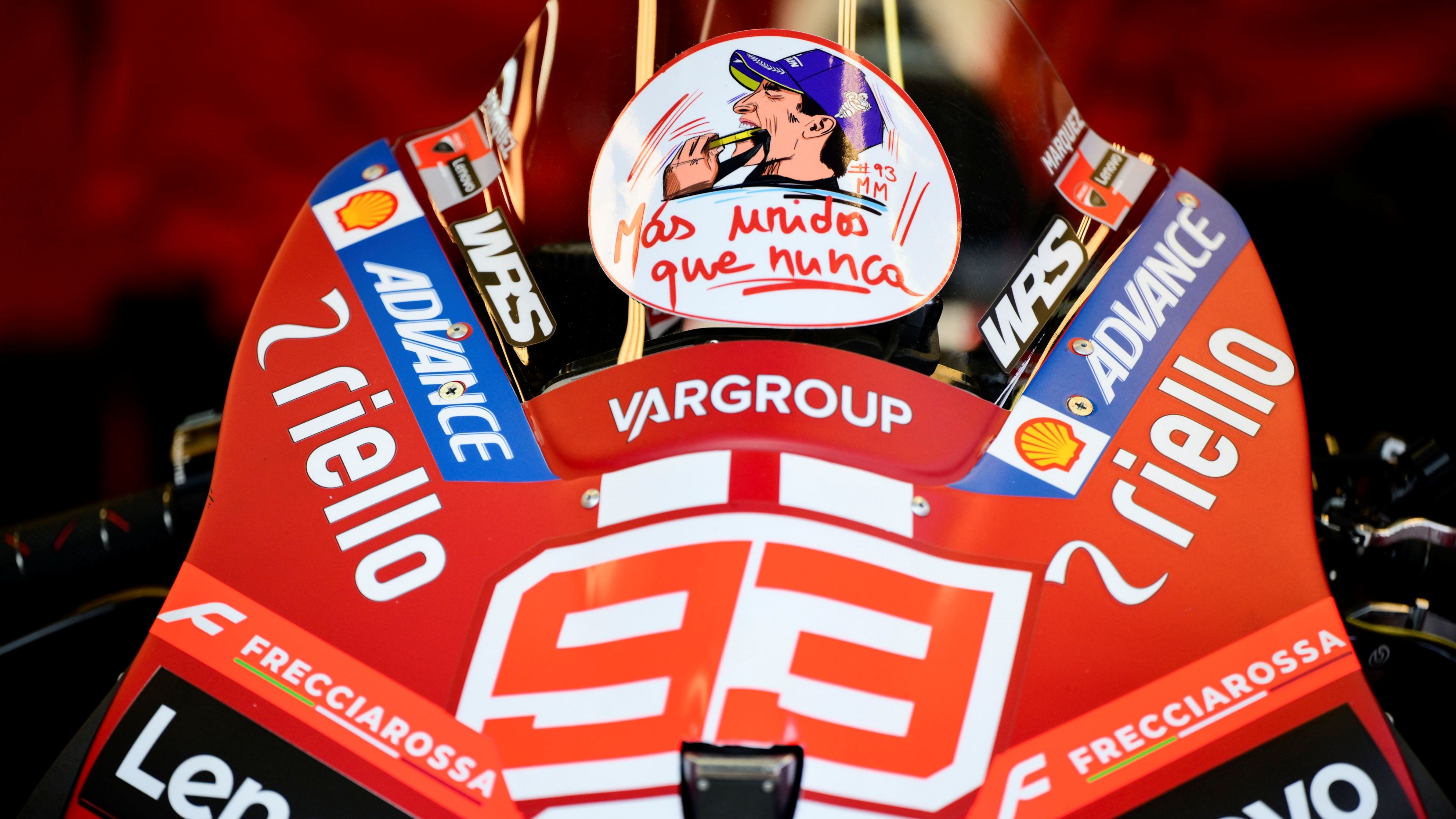 El mensaje de Ducati a Marc Márquez hoy en Le Mans