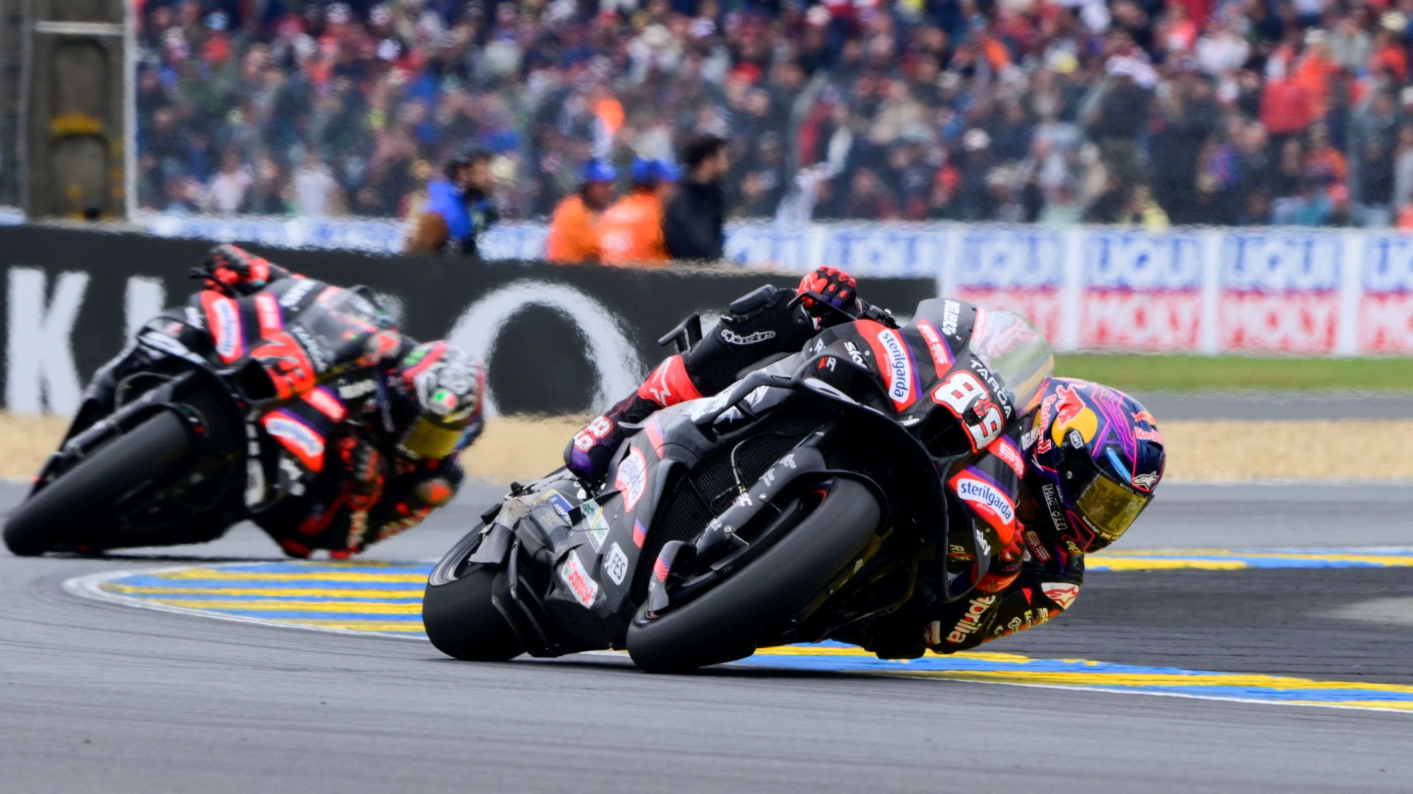 Jorge Martín ha dado un salto en varias estadísticas de MotoGP 2026 tras ganar a Marco Bezzecchi en Le Mans