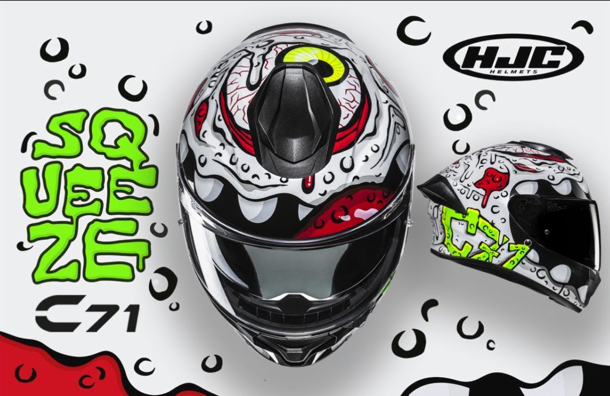 Así es el nuevo HJC C71 Squeeze: colores agresivos y espíritu urbano