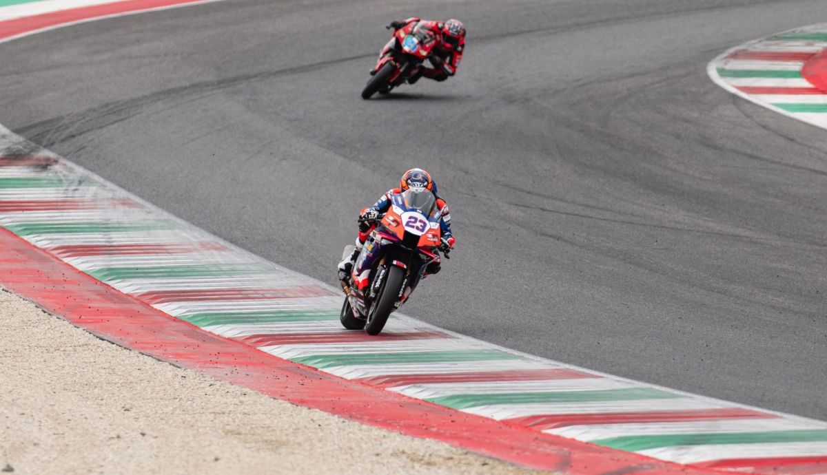 Niccolò Antonelli consiguió su primera victoria en el CIV Supersport