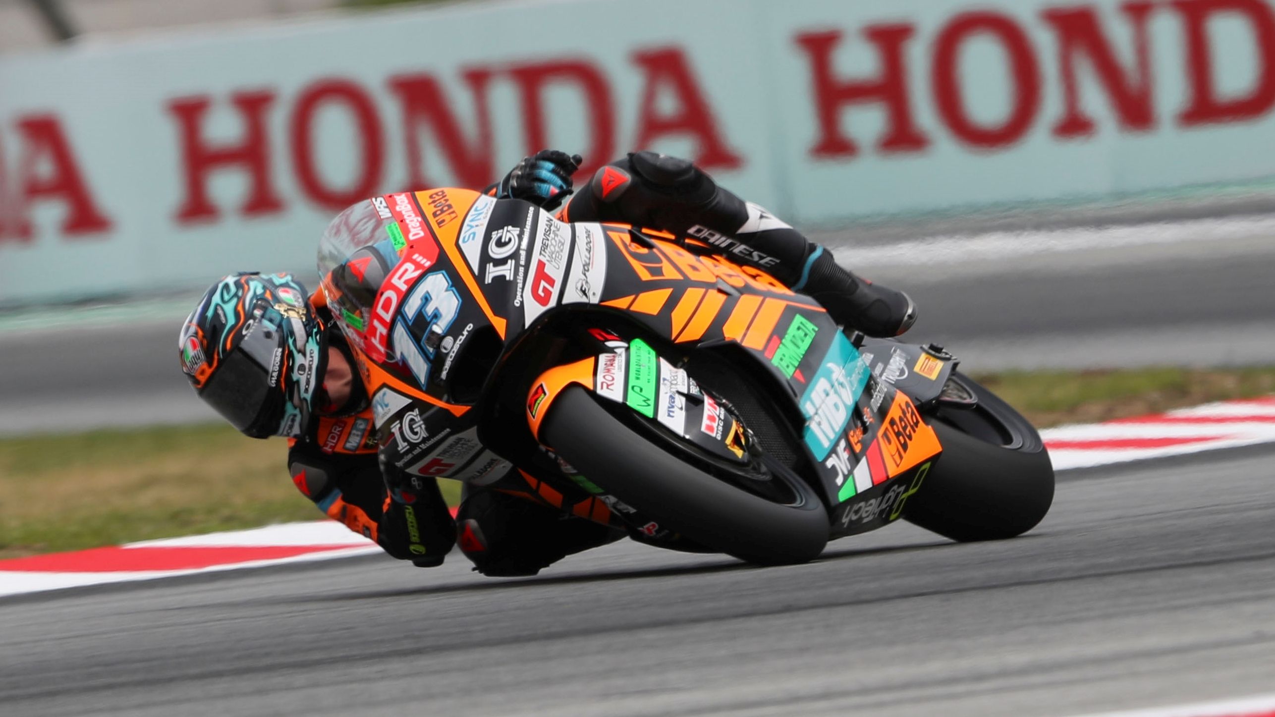 Celestino Vietti ha logrado en Catalunya su primera pole del año