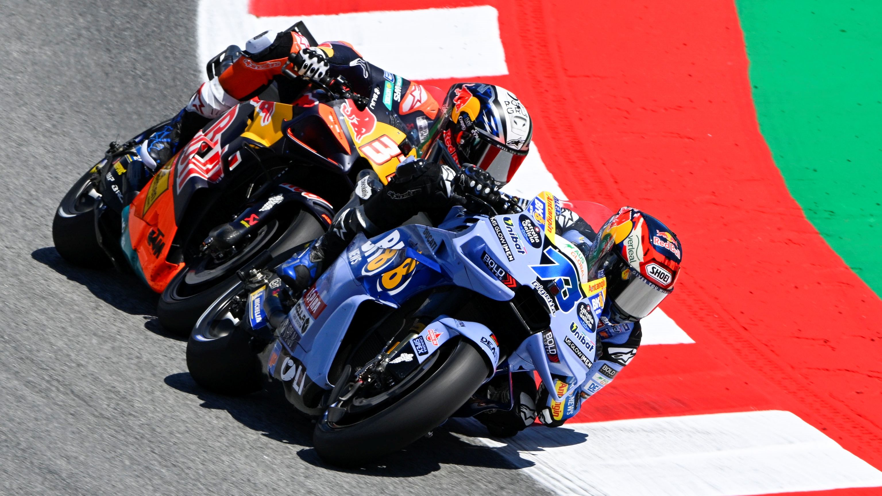Álex Márquez y Pedro Acosta han protagonizado el Sprint más apretado de la historia