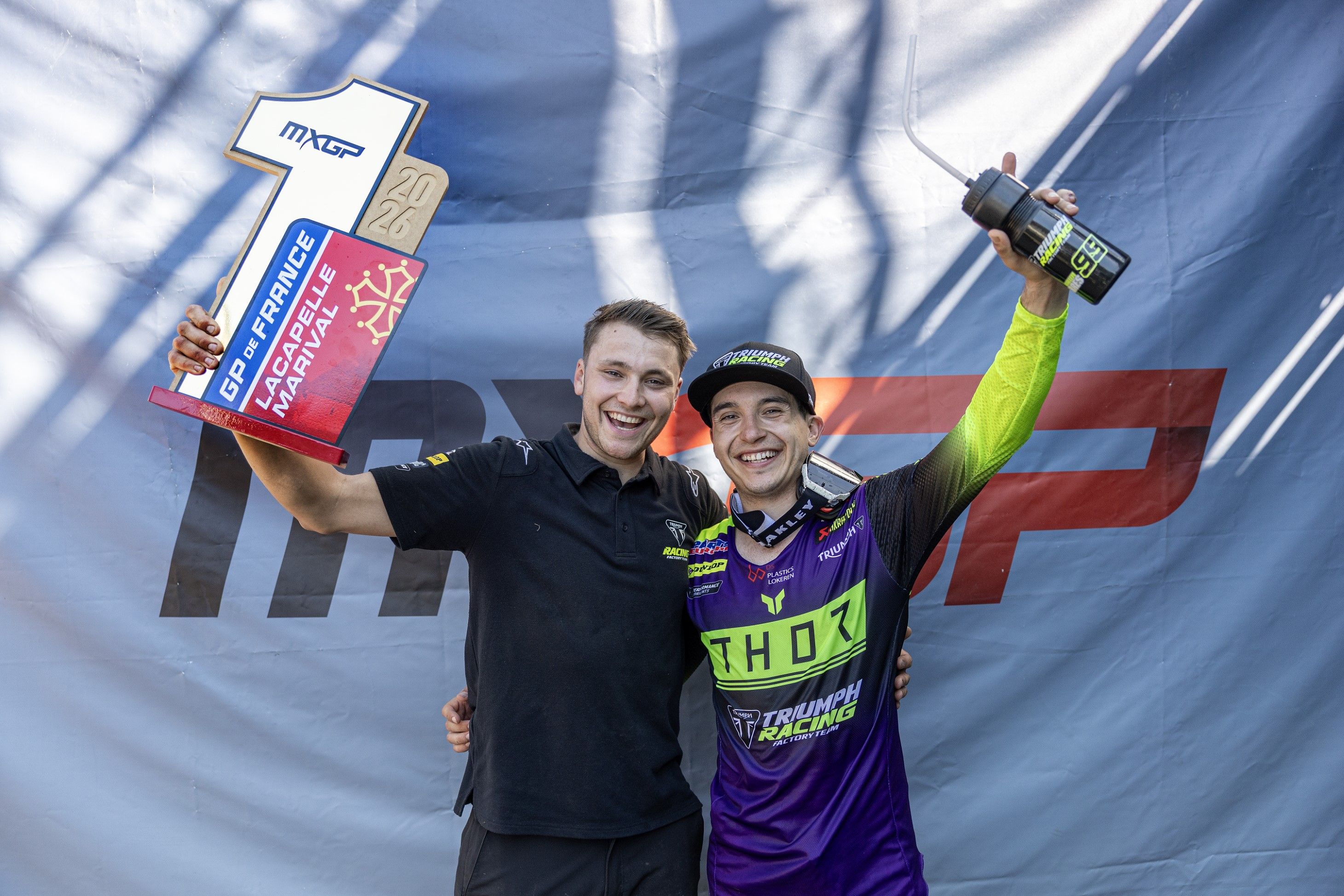 Fotos Guillem Farrés (Triumph) conquista su primera victoria mundialista en MX2