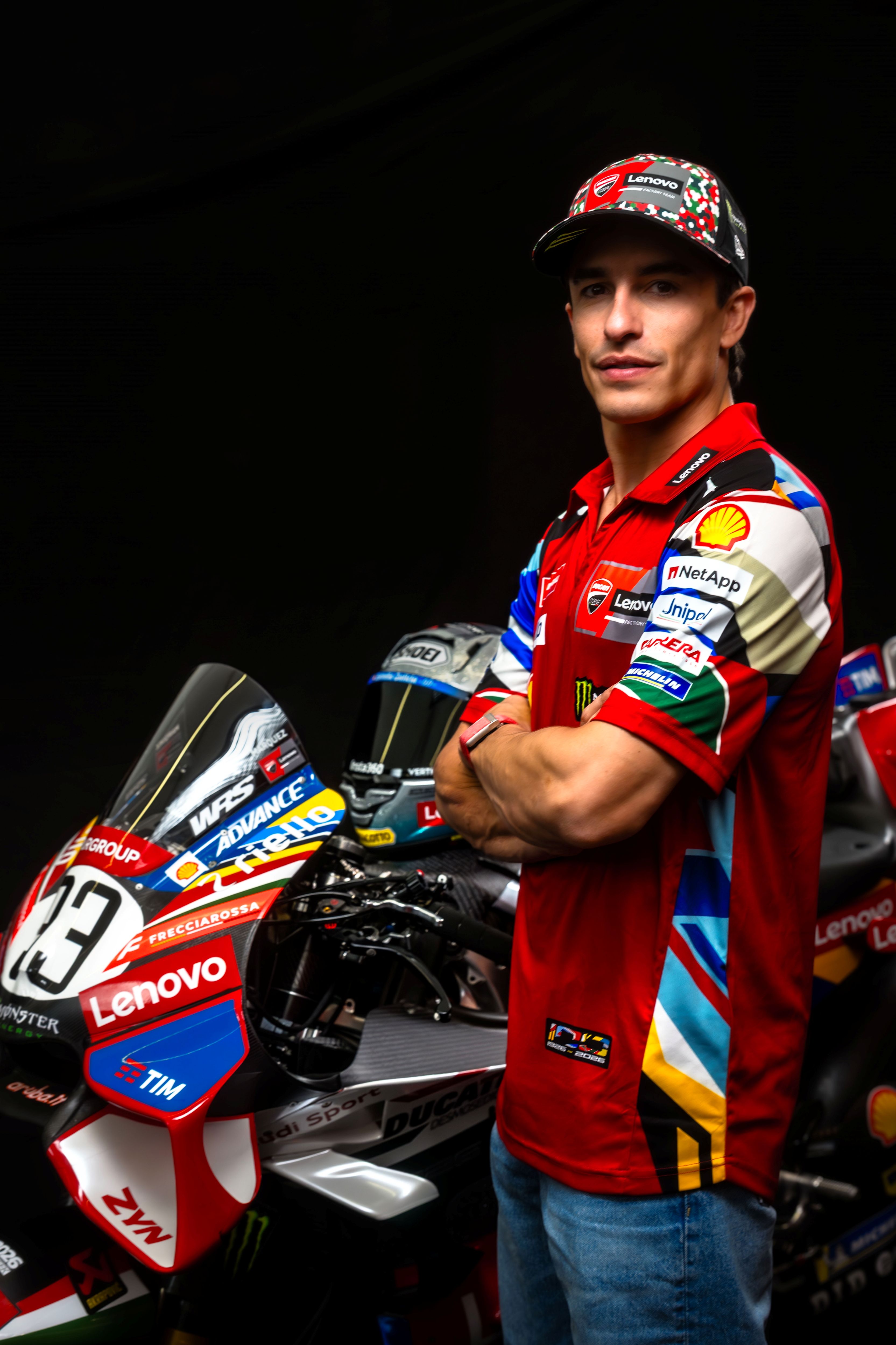 Ducati Desmosedici GP26 100 aniversario Lenovo Marc Márquez Pecco Bagnaia 02