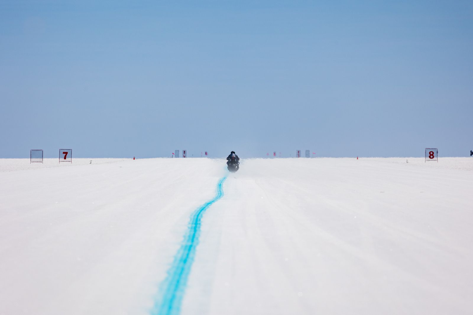 Bonneville y su lago salado volverá a ser escenario de las tentativas de récord de velocidad.