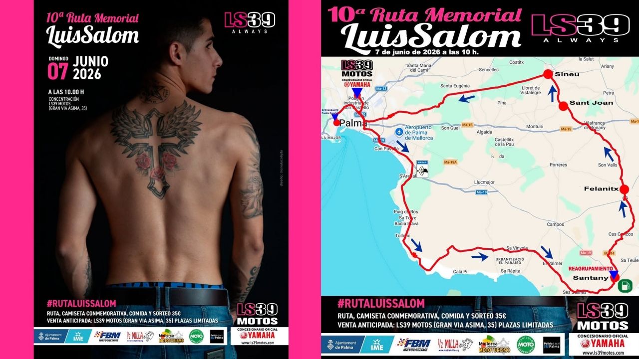 La Ruta Memorial Luis Salom celebra su 10º aniversario
