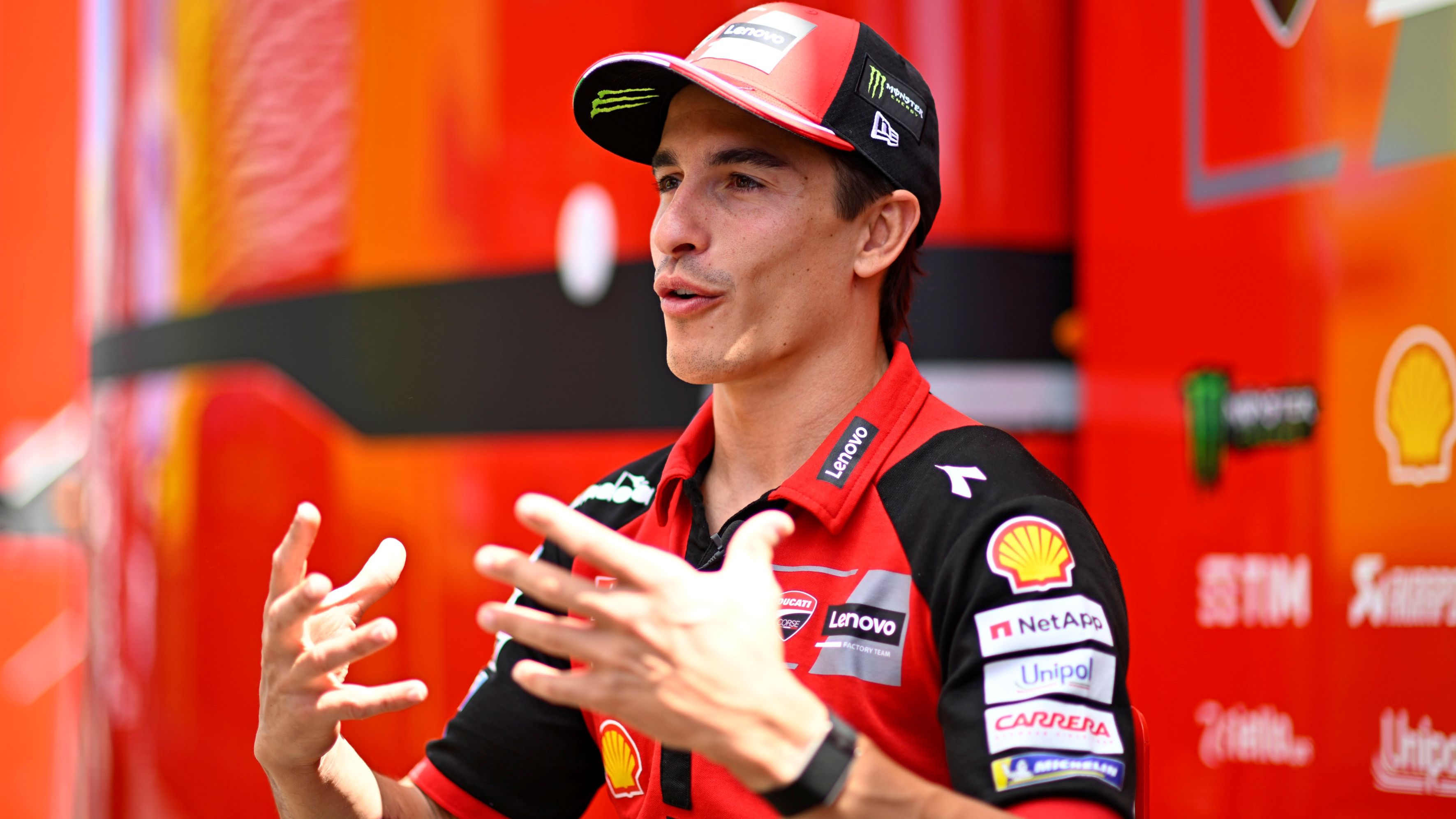 Marc Márquez en la previa del Gran Premio de Hungría de MotoGP 2026