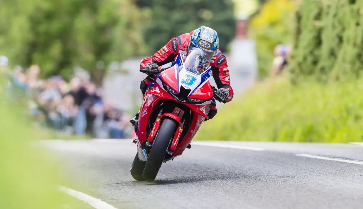 Dean Harrison repitió segunda posición en la segunda carrera de Supersport del IOMTT 2026