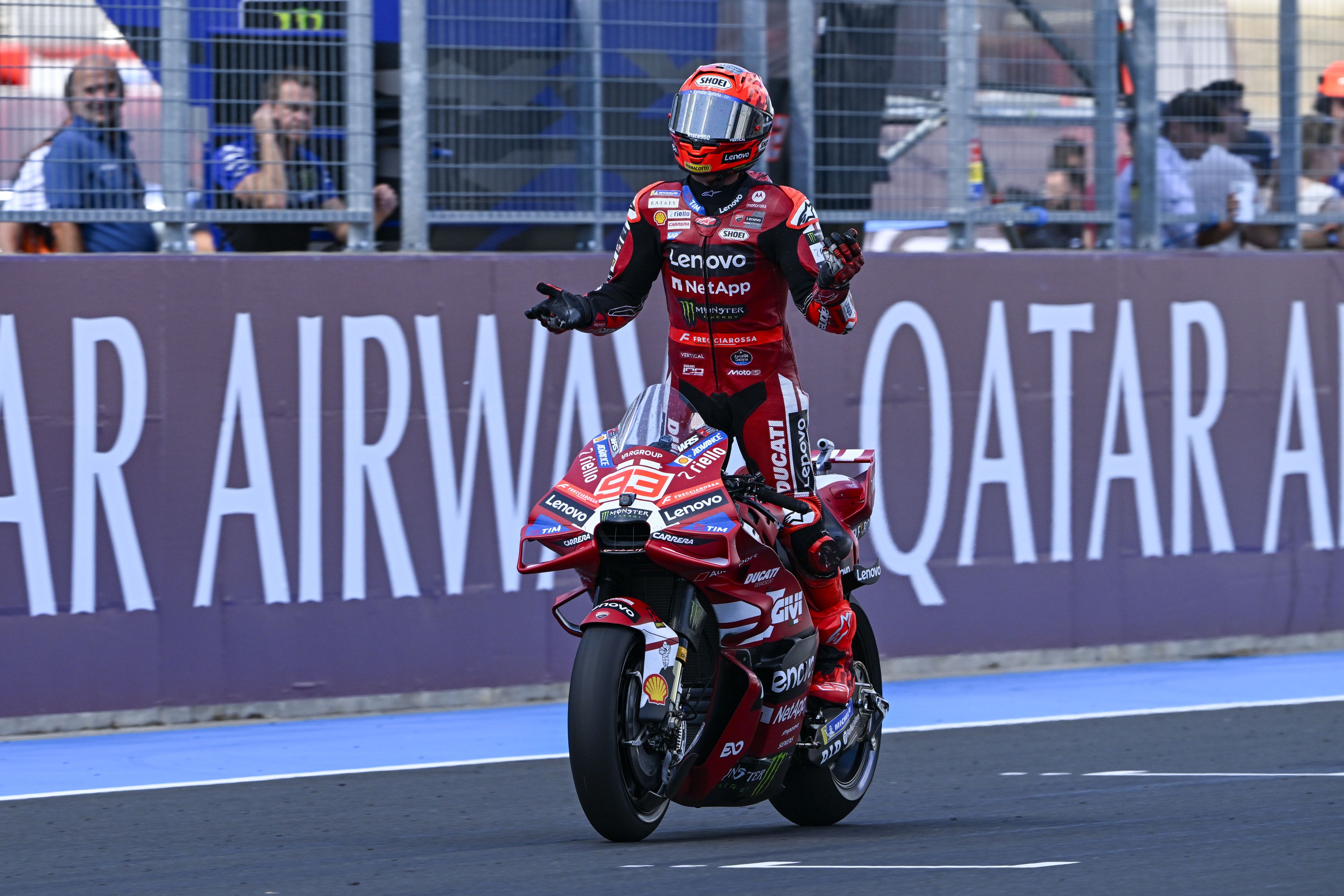 "Cuando Marc Márquez esté al 100%, ganará todas las carreras": La confesión de Davide Tardozzi