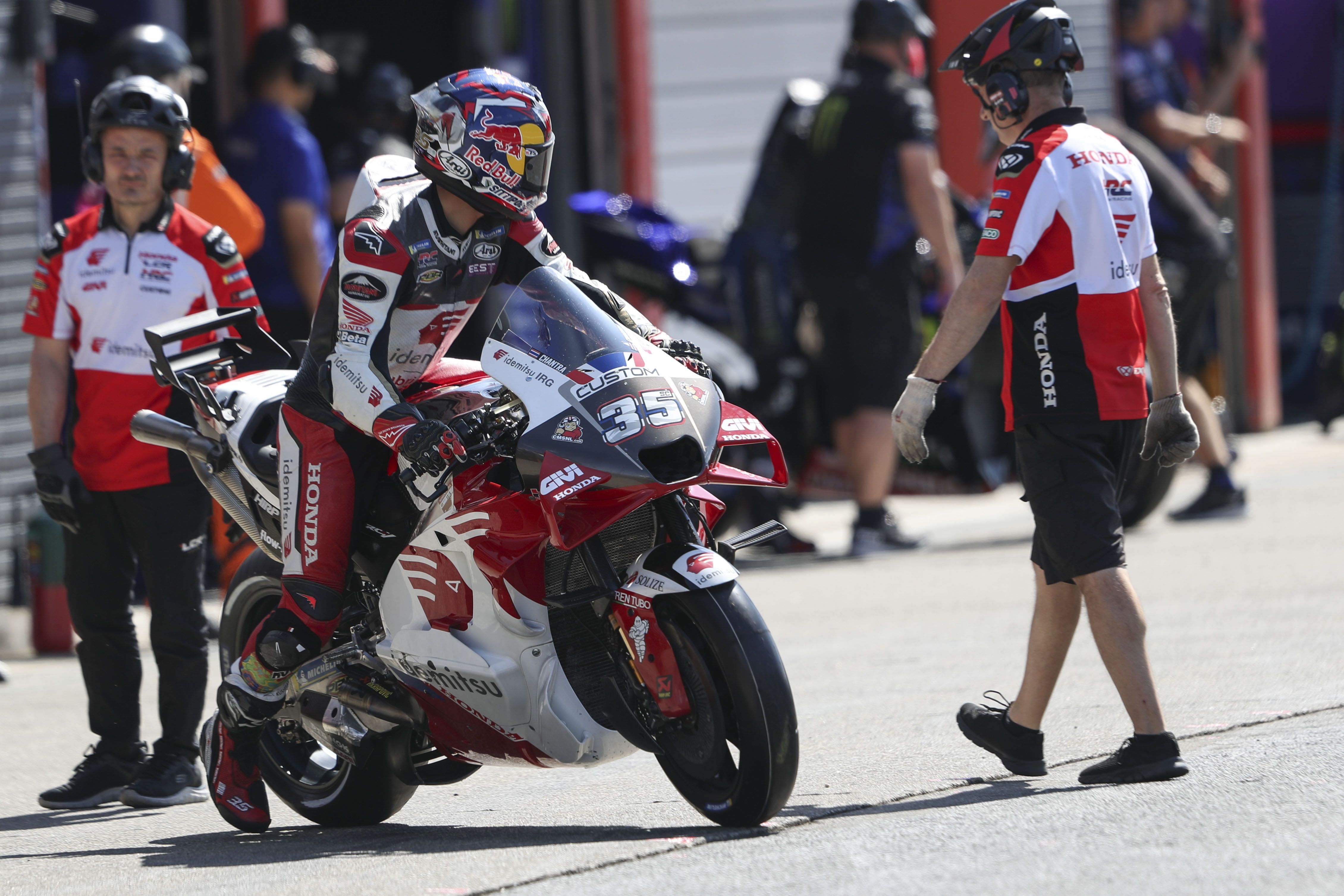 La experiencia de Somkiat Chantra en MotoGP no resultó positiva.
