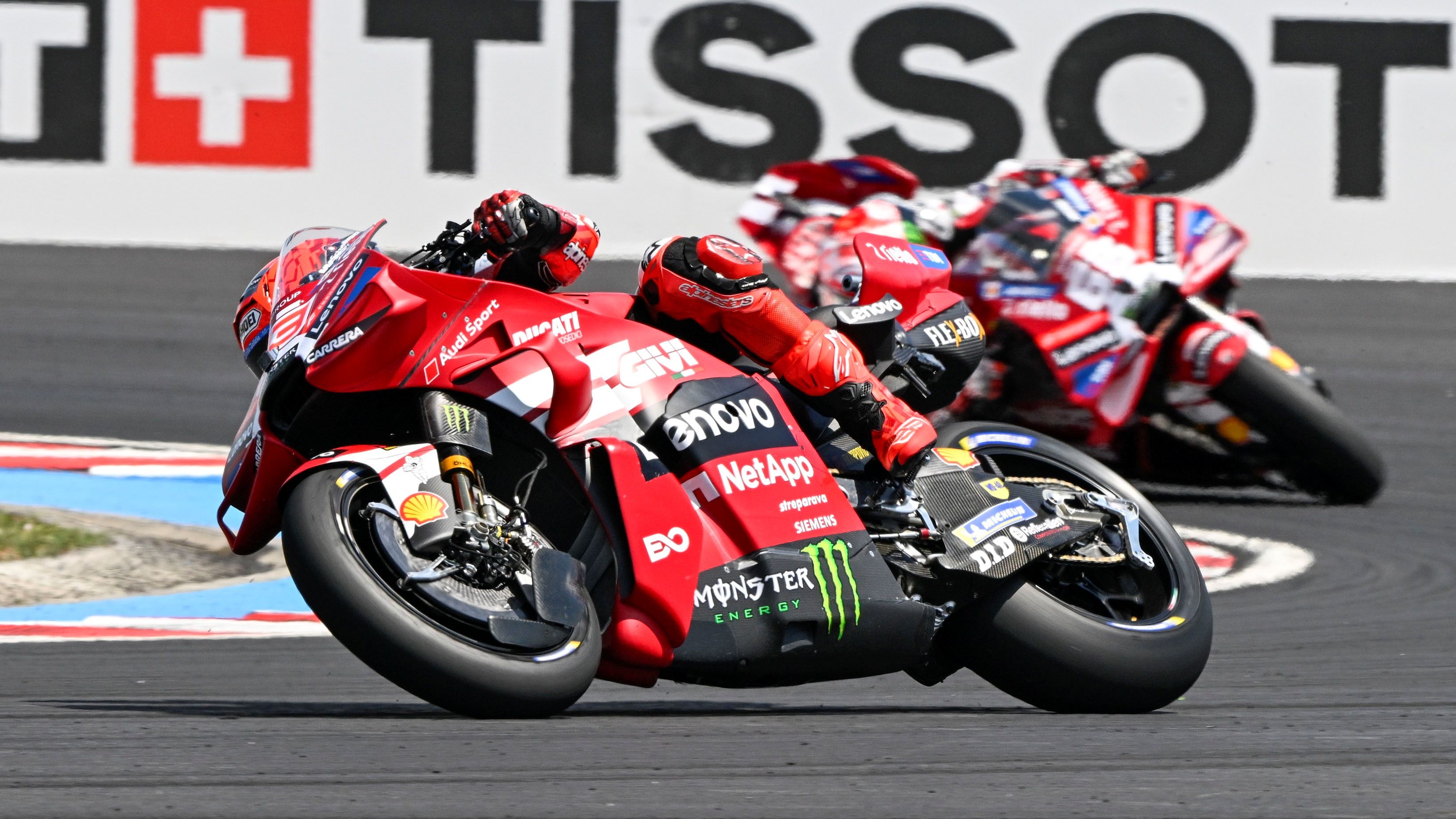 Marc Márquez abre hueco respecto a Pecco Bagnaia, MotoGP Hungría 2026