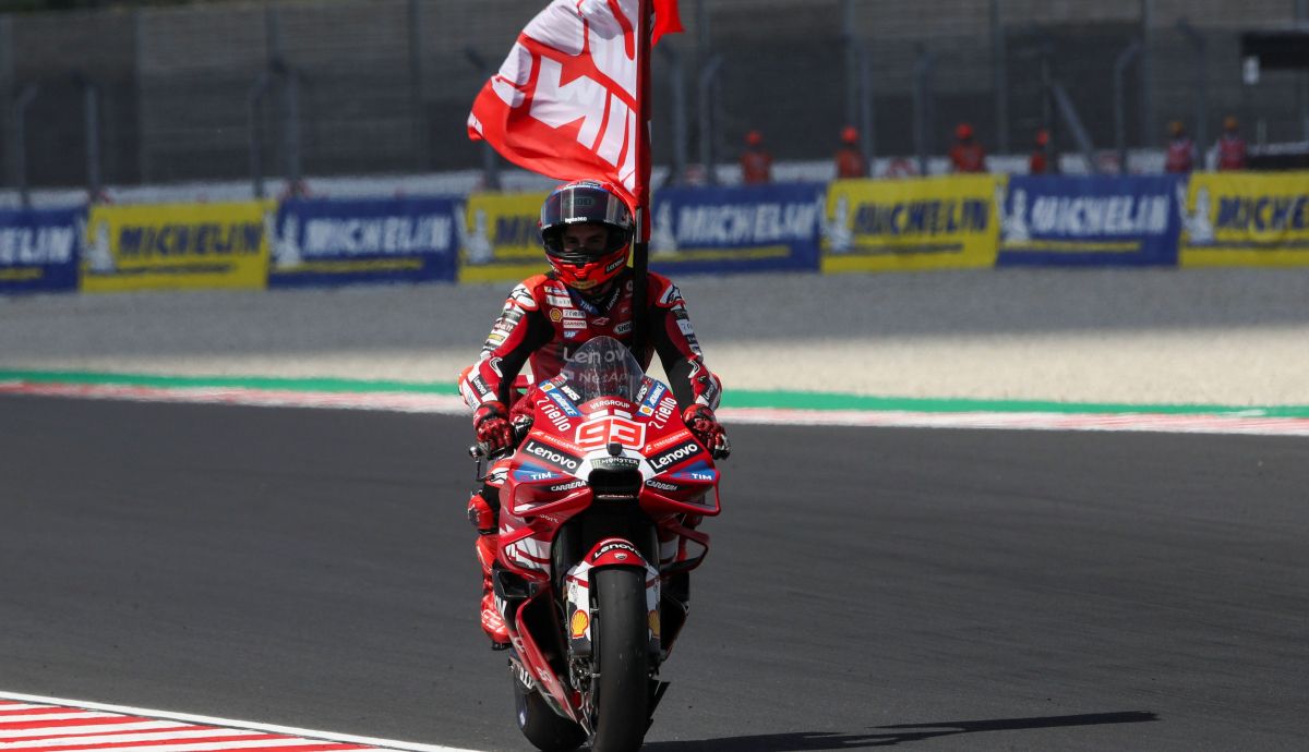 Marc Márquez celebra sus 100 victorias en el Mundial de motociclismo