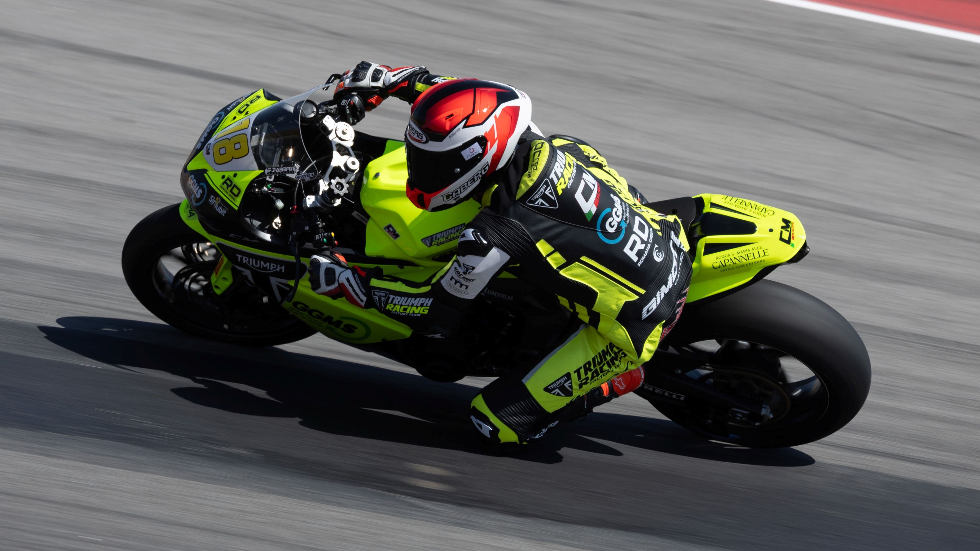 Bruno Ieraci ha logrado la primera victoria de Triumph en el Mundial de Sportbike