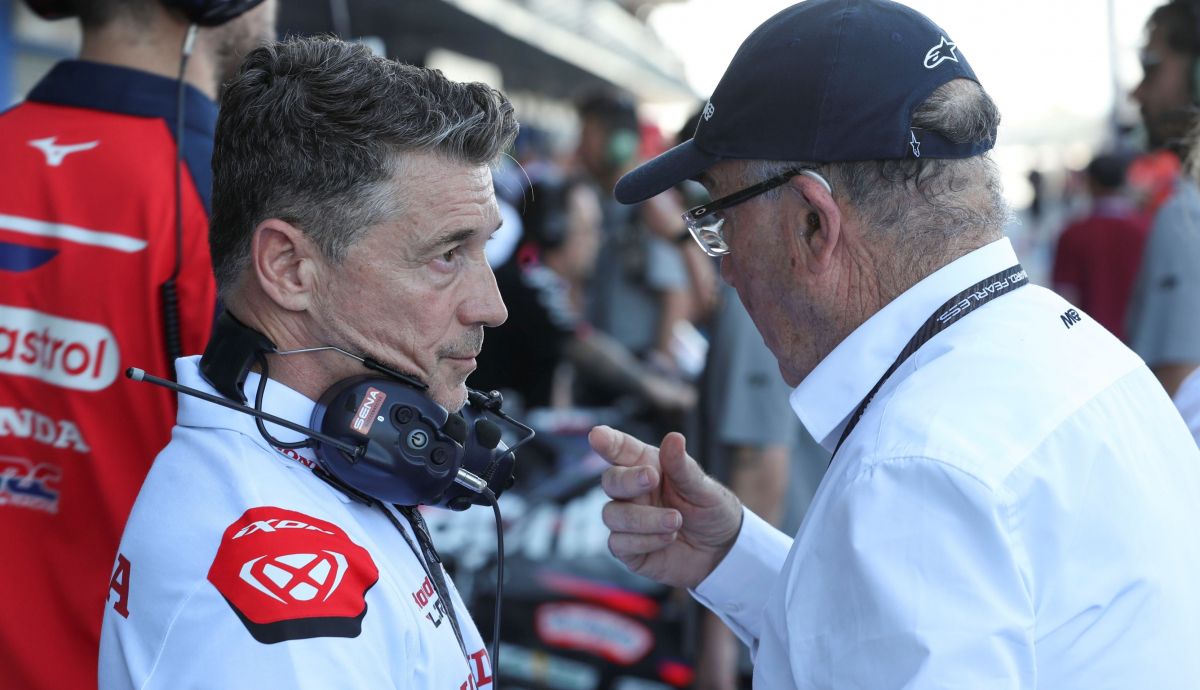 Lucio Cecchinello y Carmelo Ezpeleta