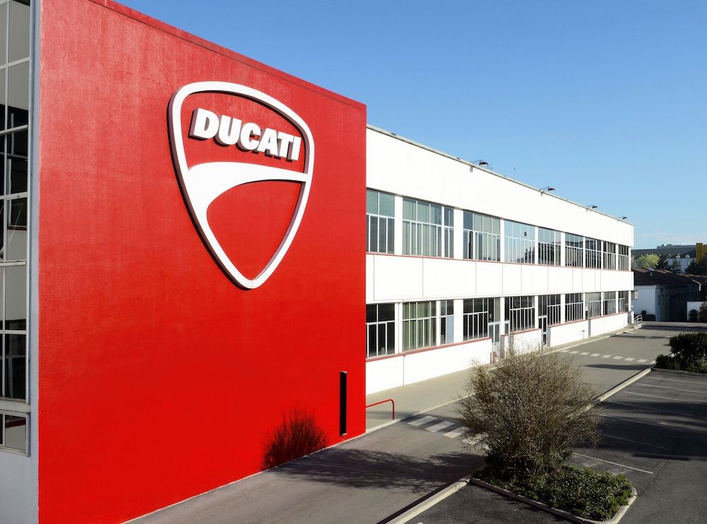 La fábrica Ducati en Borgo Panigale (Bolonia).