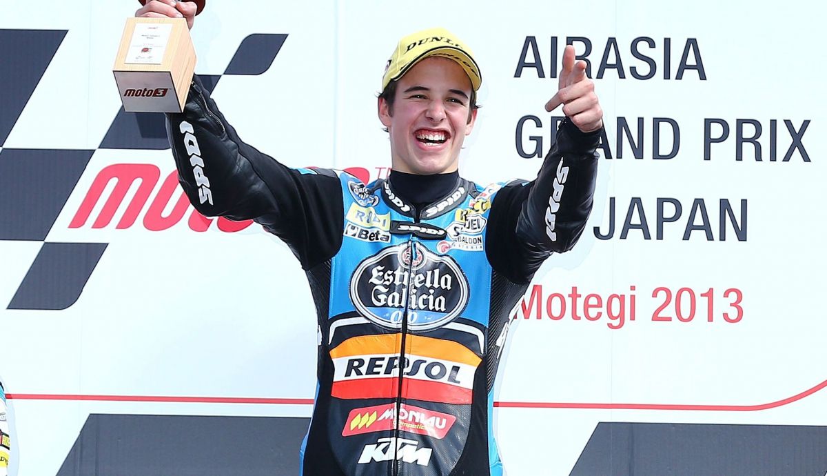 Álex Márquez logró su primer triunfo mundialista en Moto3 con KTM en Japón 2013