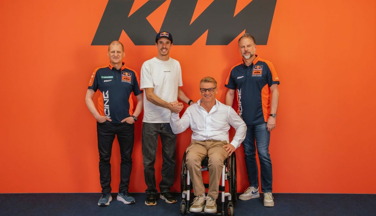 Álex Márquez ha firmado un contrato multianual con KTM en MotoGP