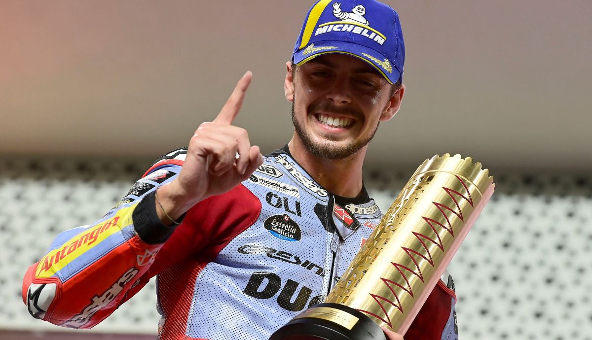 Fabio Di Giannantonio logró su primera victoria en MotoGP en Qatar 2023