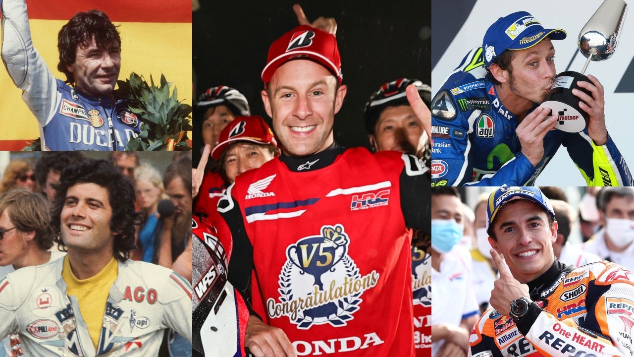 Jonathan Rea lidera el ránking de victorias en mundiales de velocidad FIM ante Giacomo Agostini, Valentino Rossi, Marc Márquez y Ángel Nieto