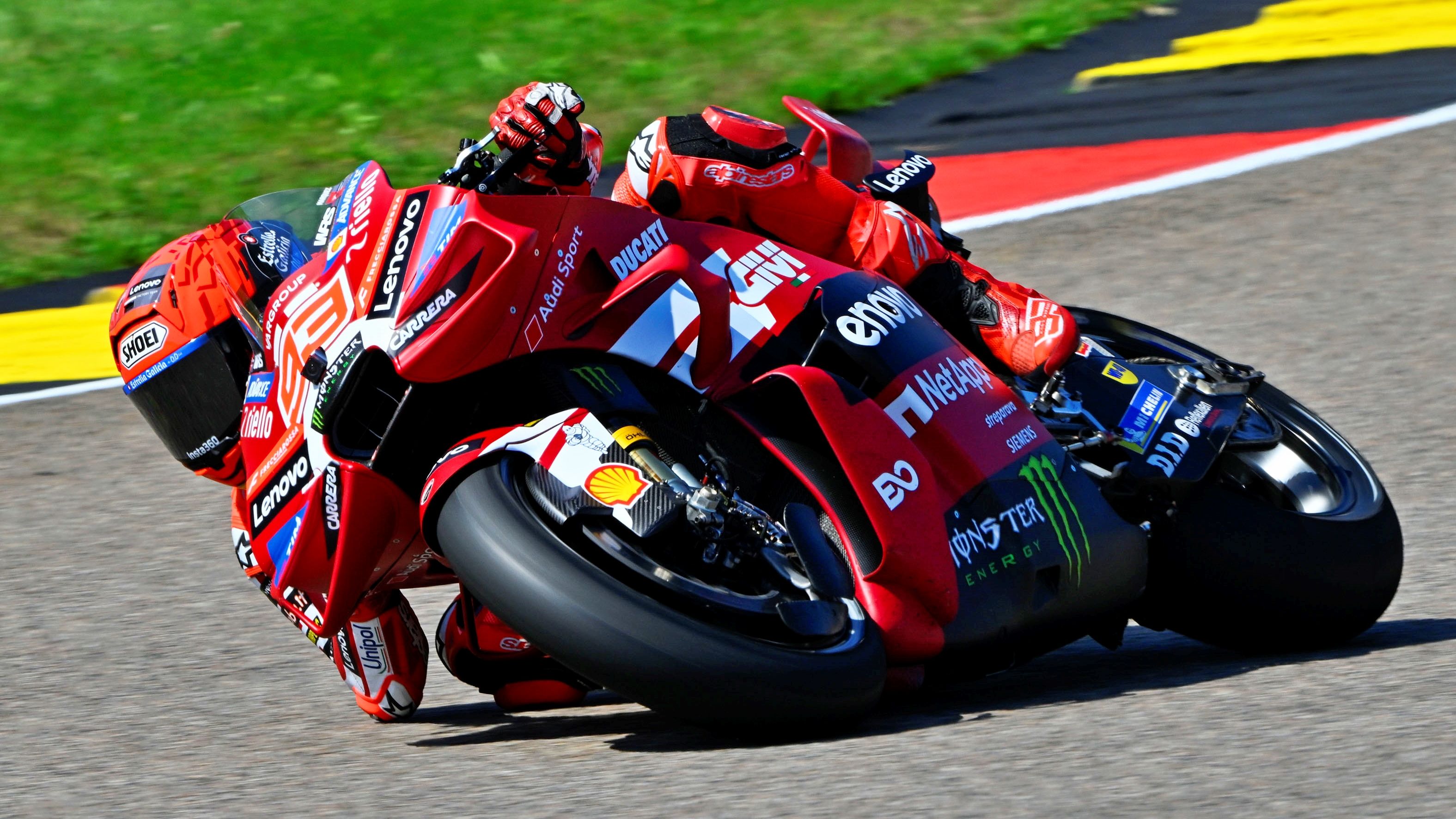 Marc Márquez ha sido el más rápido el primer día en Sachsenring