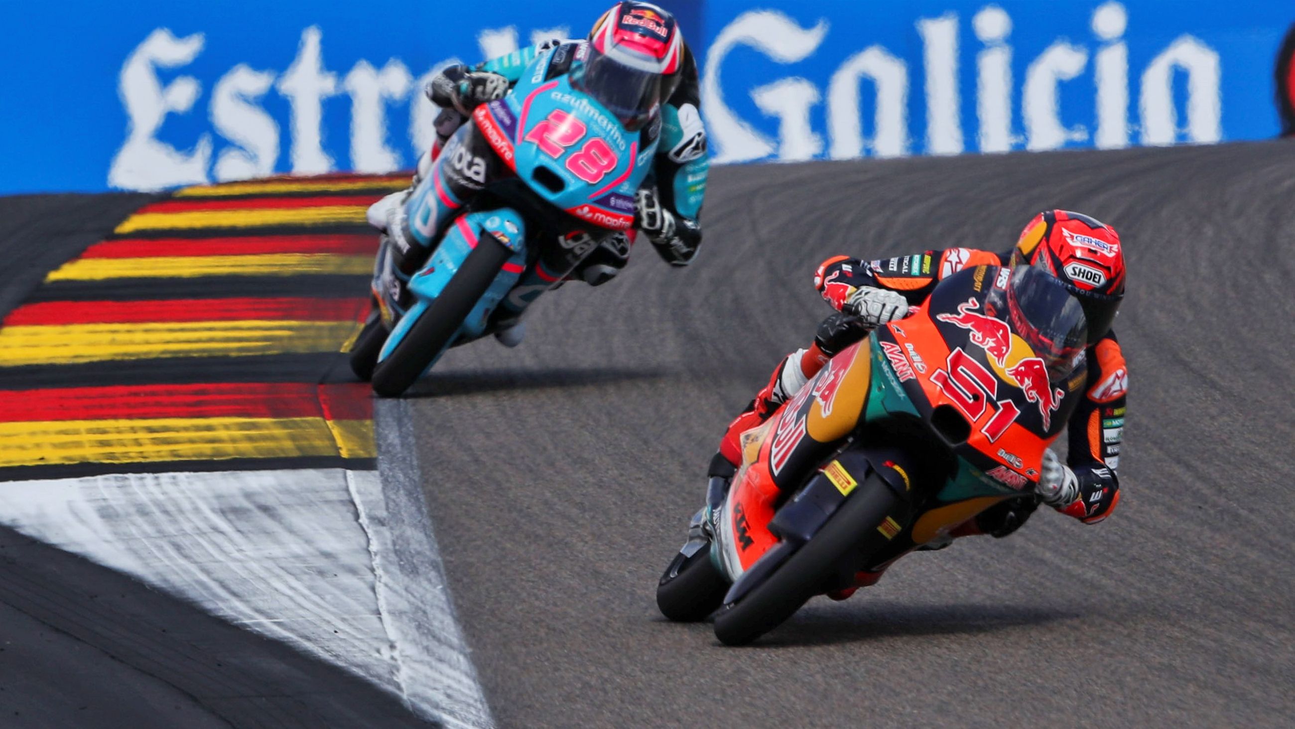 Brian Uriarte se ha impuesto a Máximo Quiles en Sachsenring