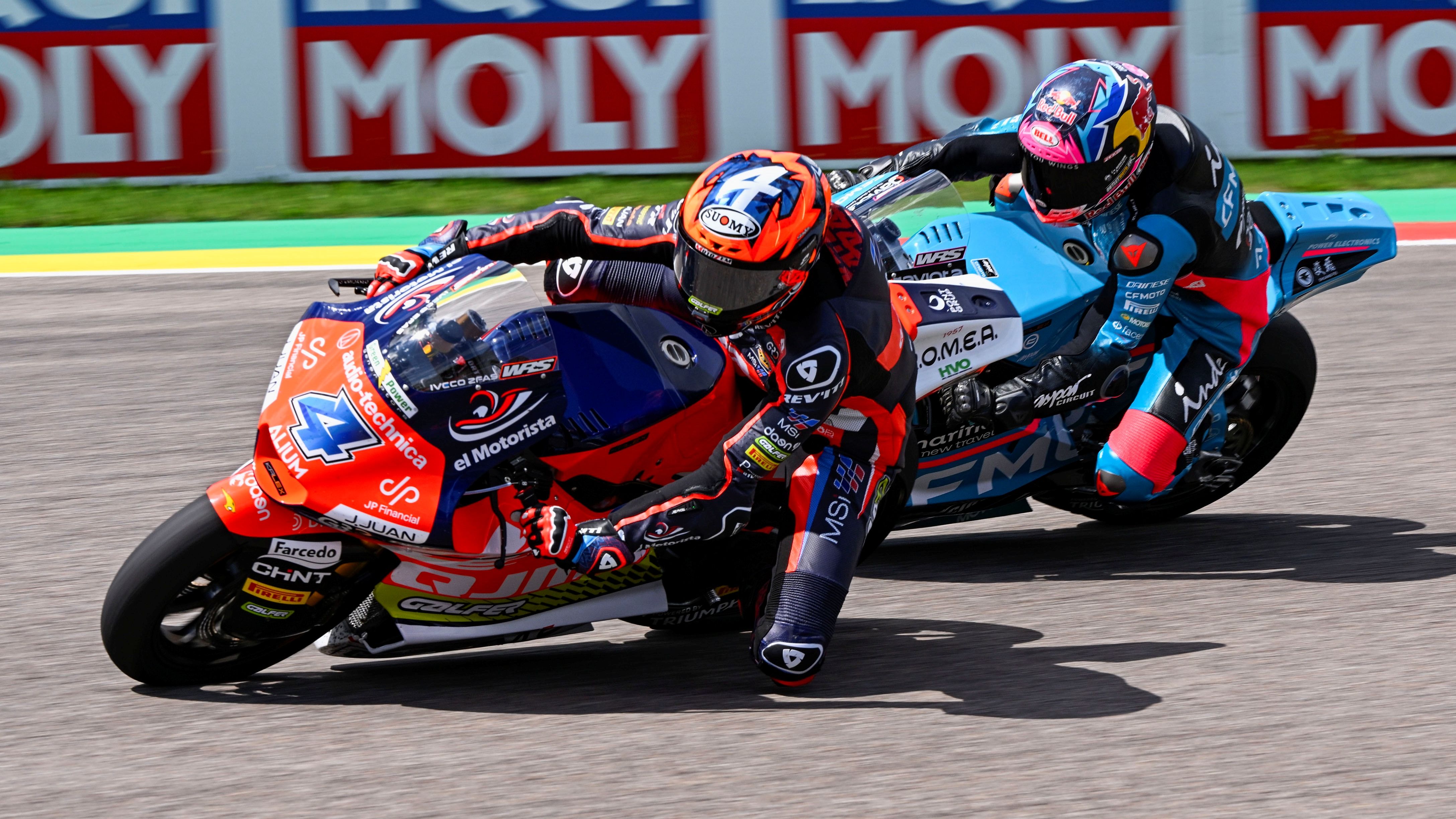 Iván Ortolá ha vencido en Sachsenring ante Dani Holgado