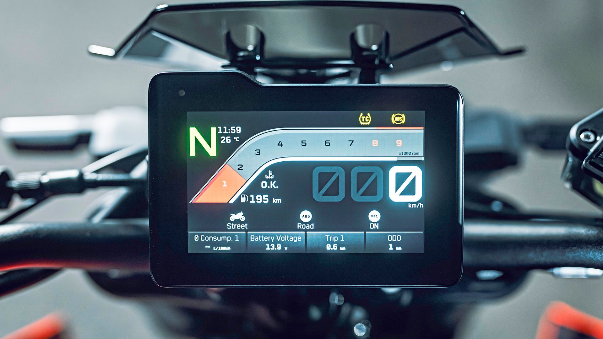 KTM 790 Duke 2026 Detalles