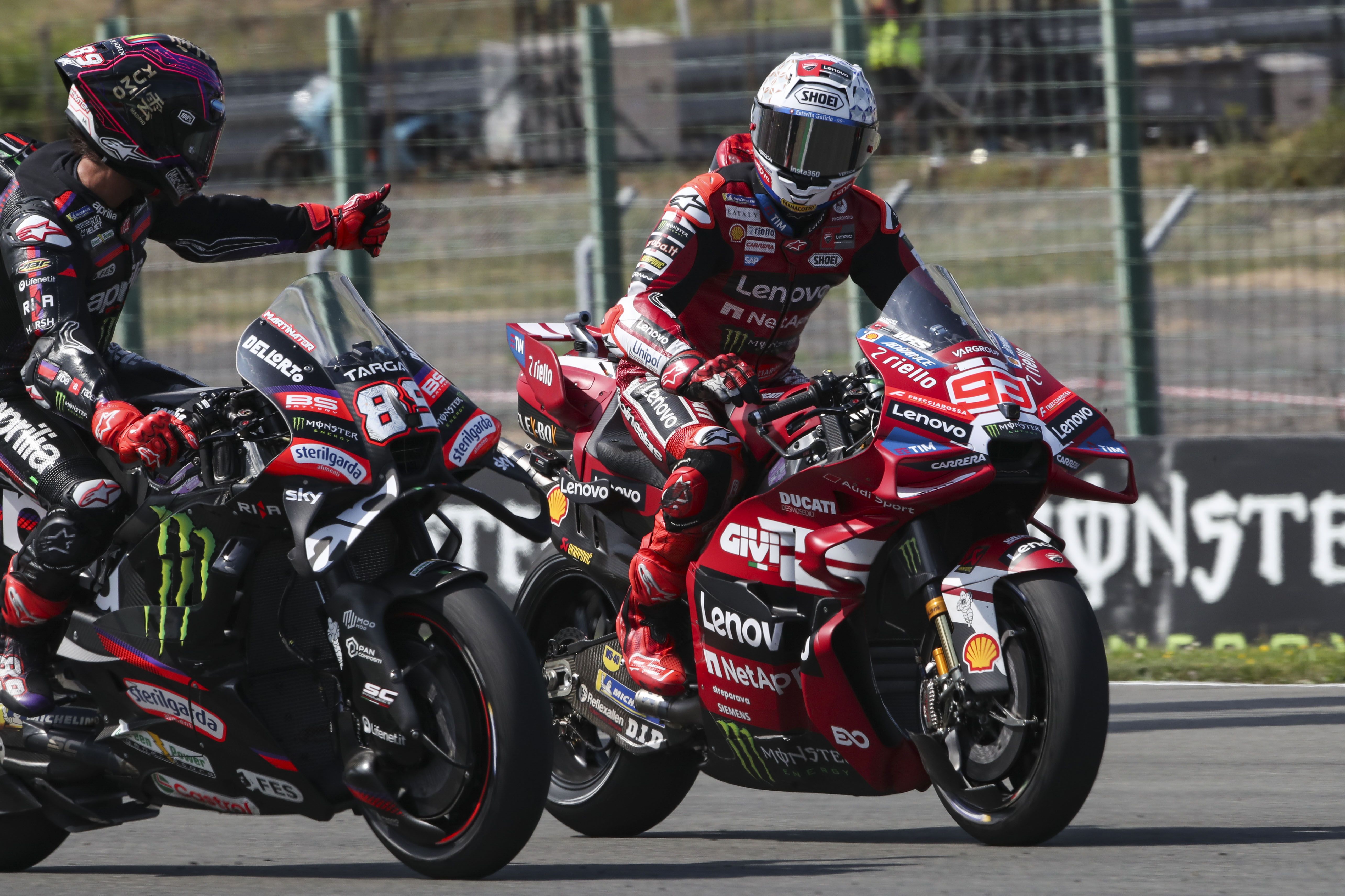 "Marc Márquez es el favorito, no yo": Jorge Martín y juicio a pesar de ser el líder de MotoGP