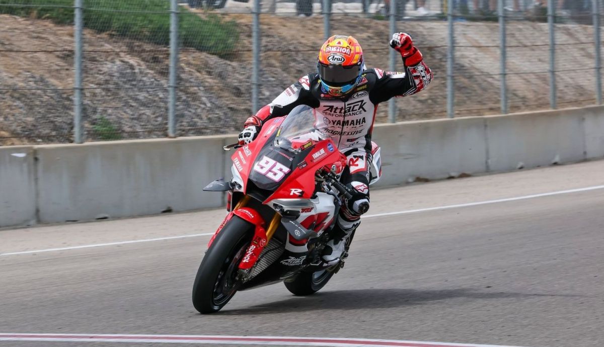 JD Beach no ha tenido rival en las carreras de Laguna Seca