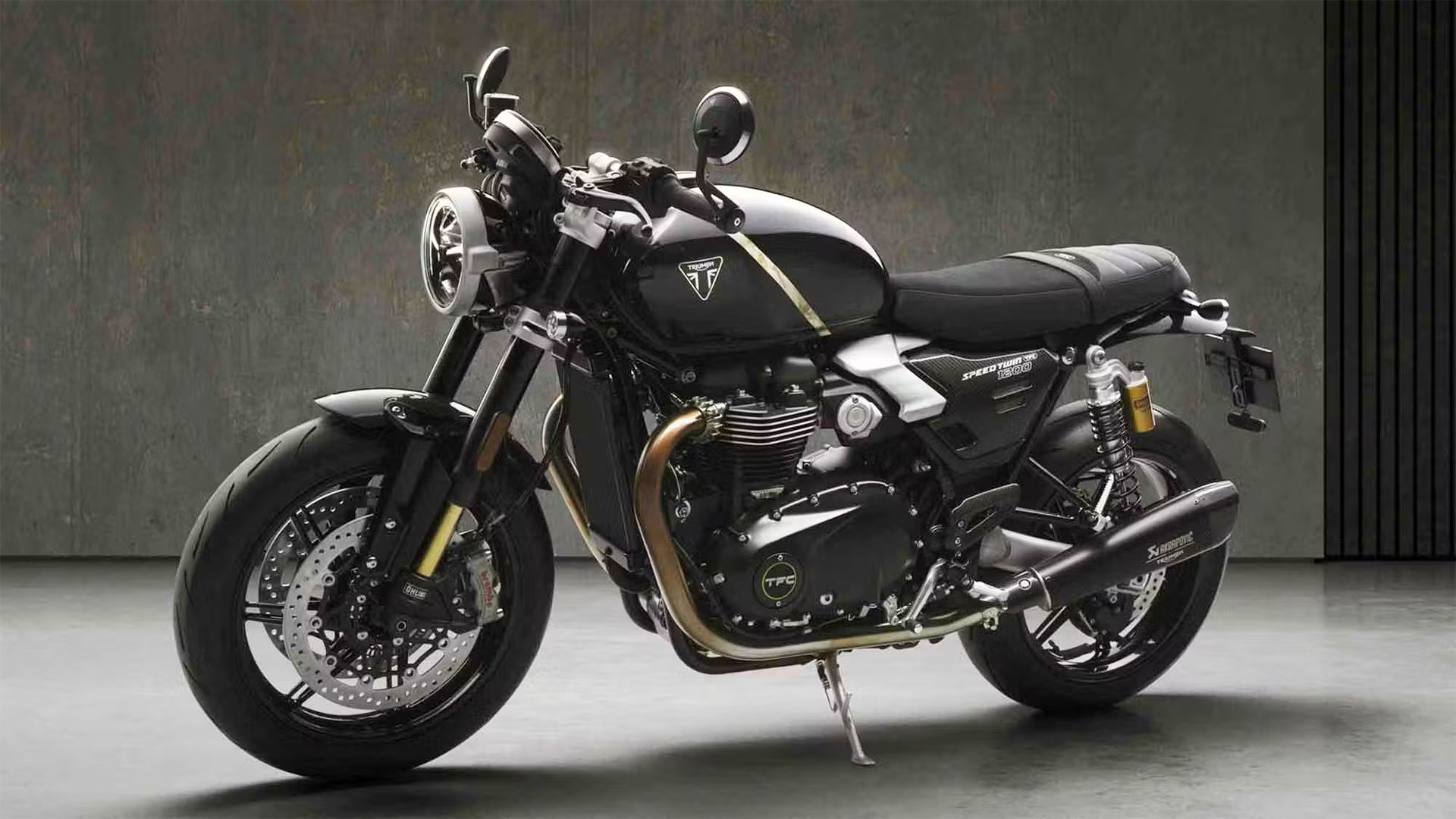 Triumph lanza una exclusiva Speed Twin 1200 TFC: solo se fabricarán 750 unidades