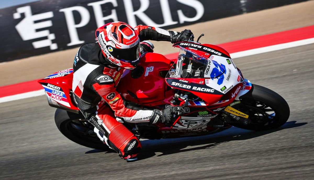 Marcos Ludeña consiguió una victoria para poner pimienta en Supersport