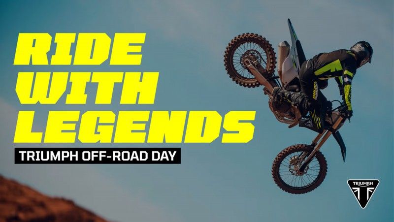 Triumph reúne a Ricky Carmichael e Iván Cervantes en Madrid: así será el gran evento gratuito
