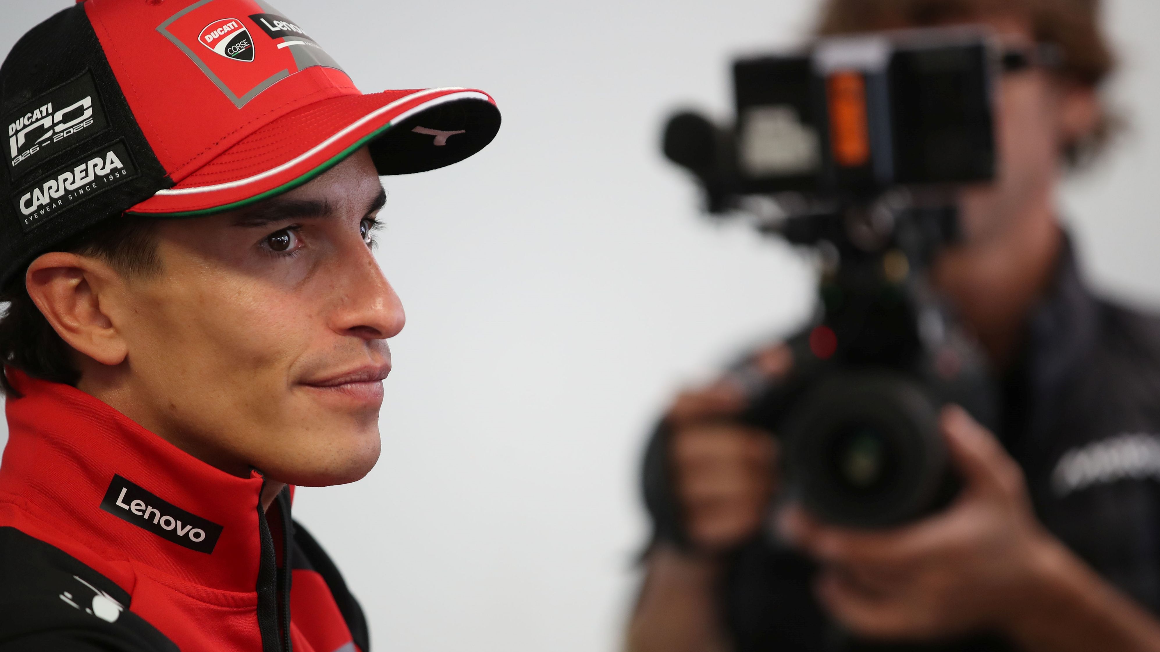 Marc Márquez en el previo del GP de Gran Bretaña de MotoGP 2026