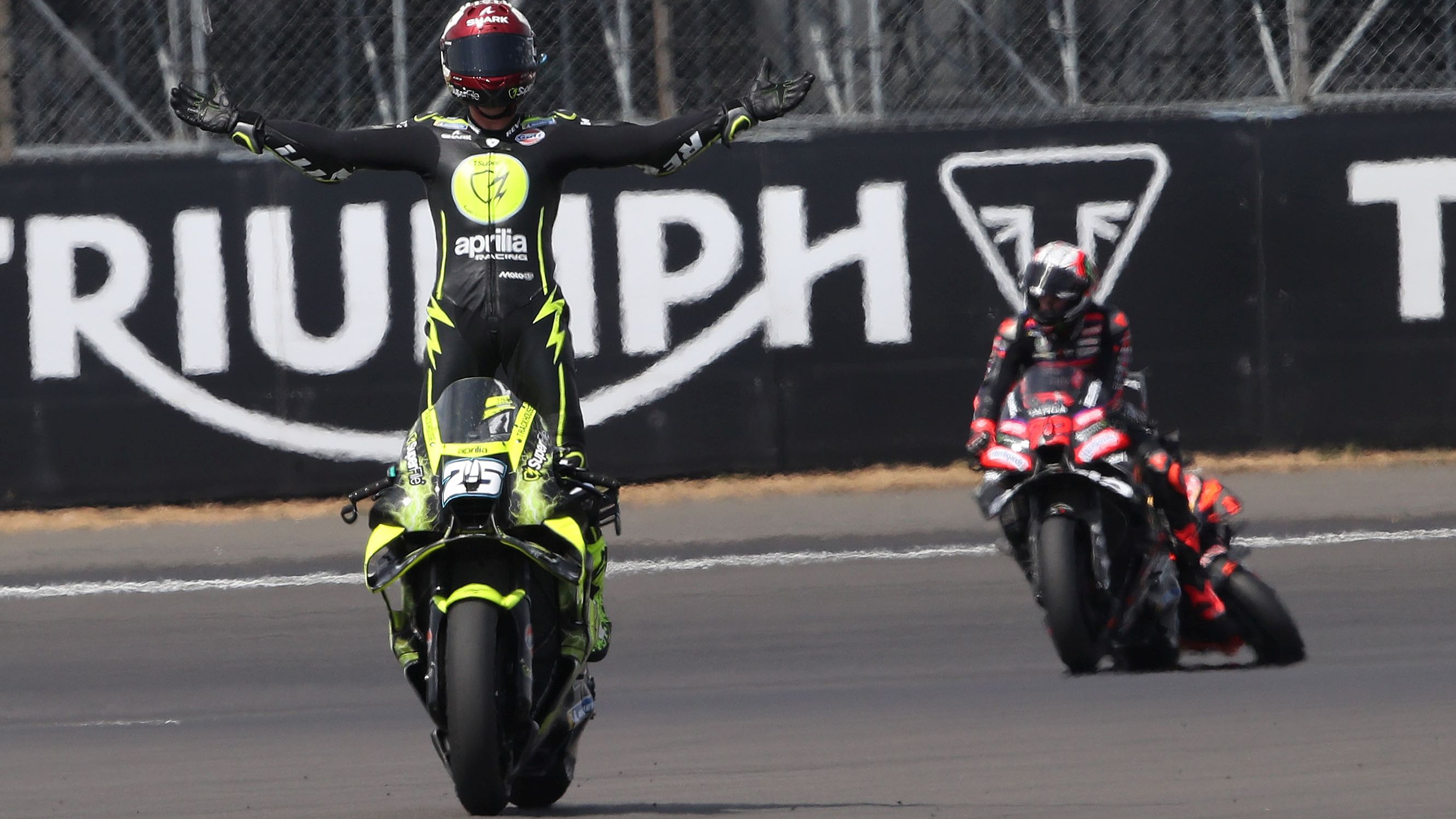 Raúl Fernández ha logrado en Silverstone su primera victoria en MotoGP 2026