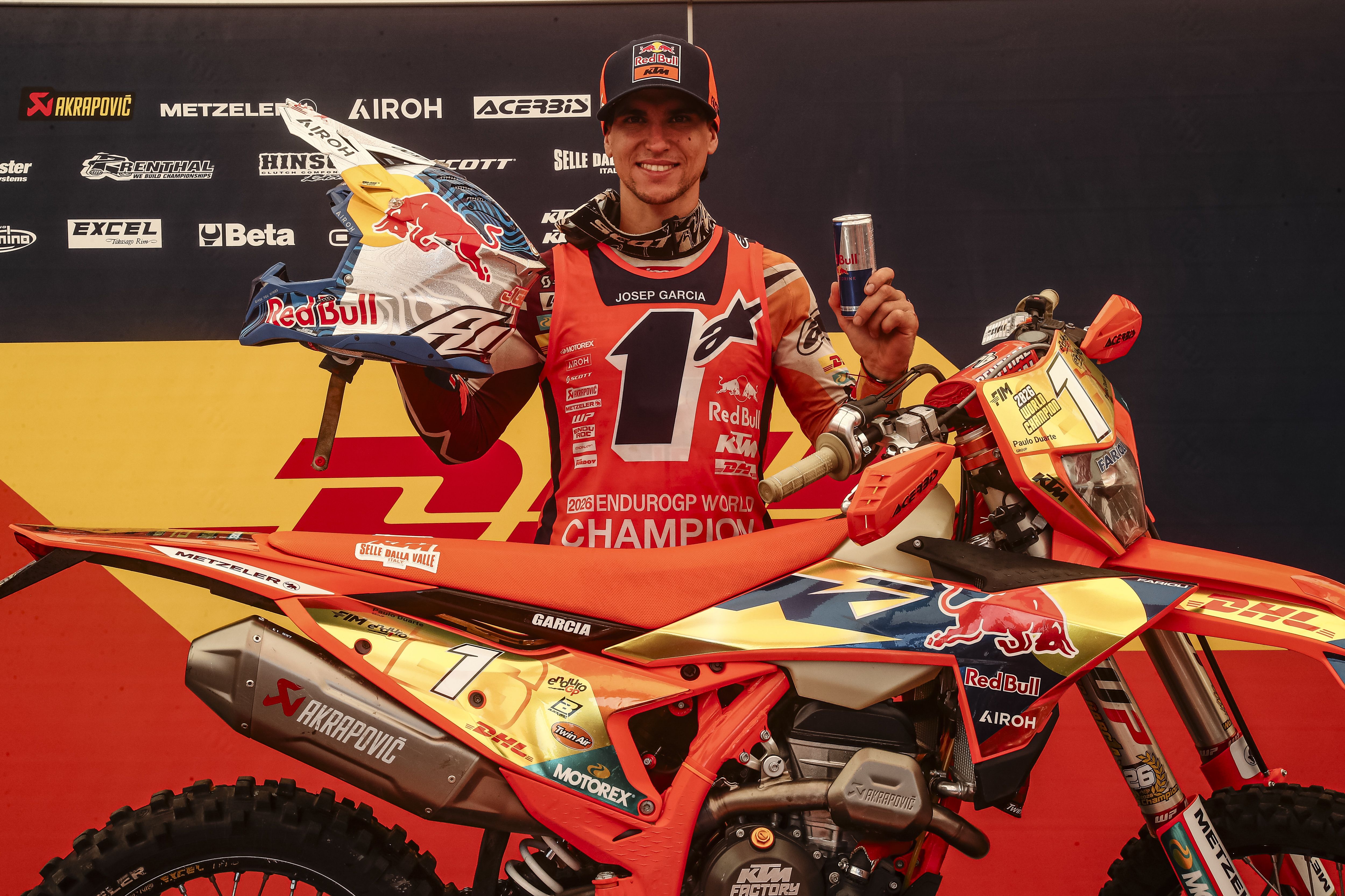 Fotos Josep García, Campeón del Mundo EnduroGP 2026