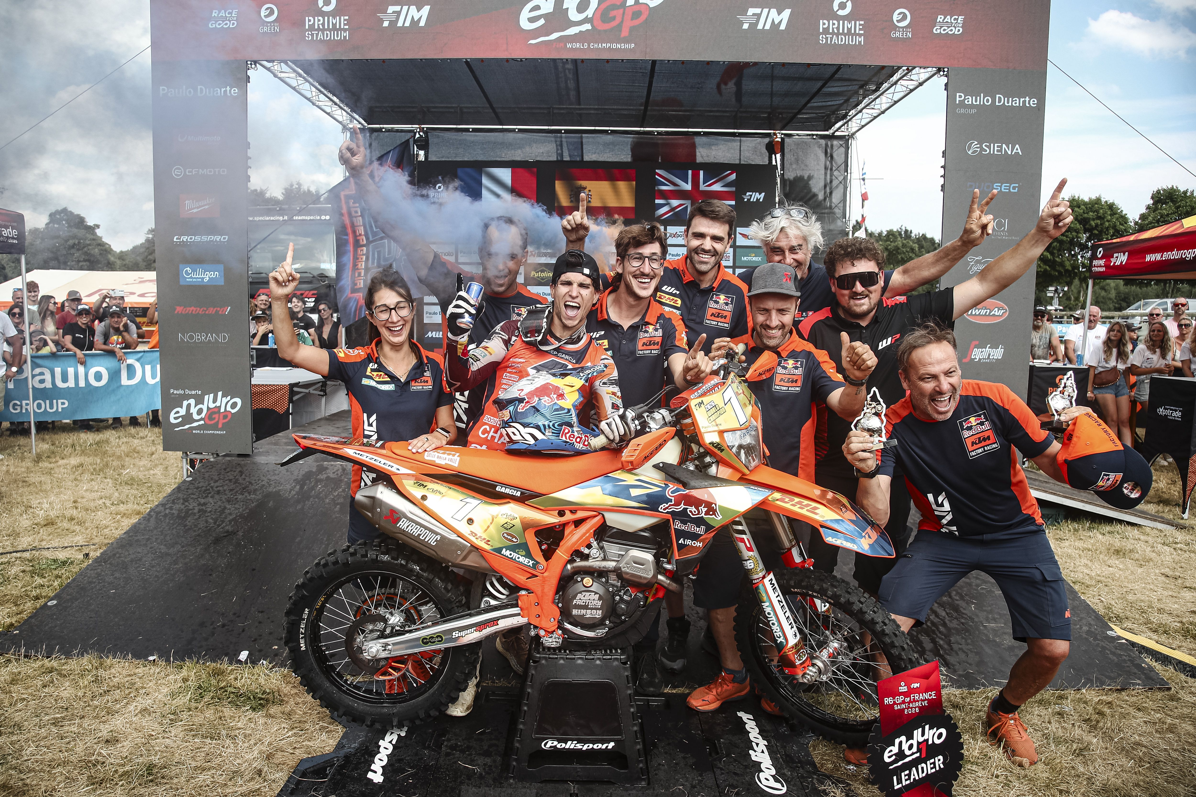Fotos Josep García, Campeón del Mundo EnduroGP 2026