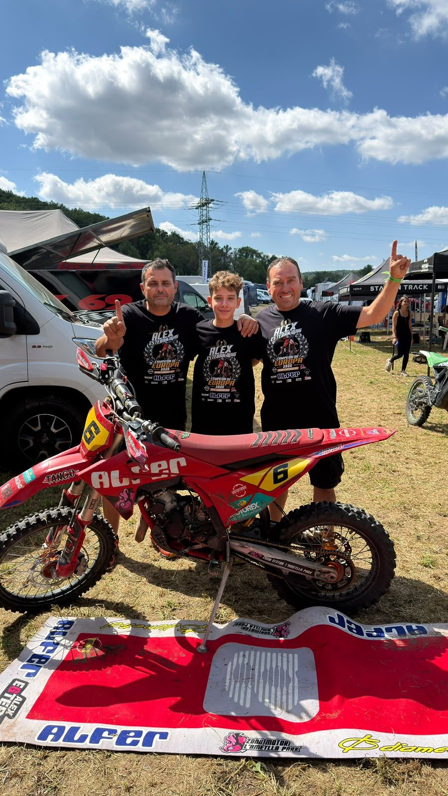 Álex Esteban Puig conquista el título de Campeón FIM Europe Mini Enduro Cup Junior 85