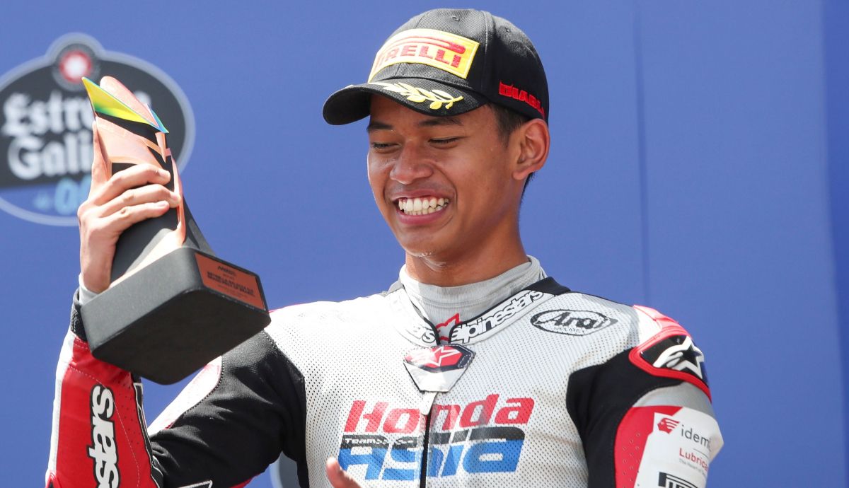 Veda Pratama ha logrado los dos primeros podios de Indonesia en el Mundial