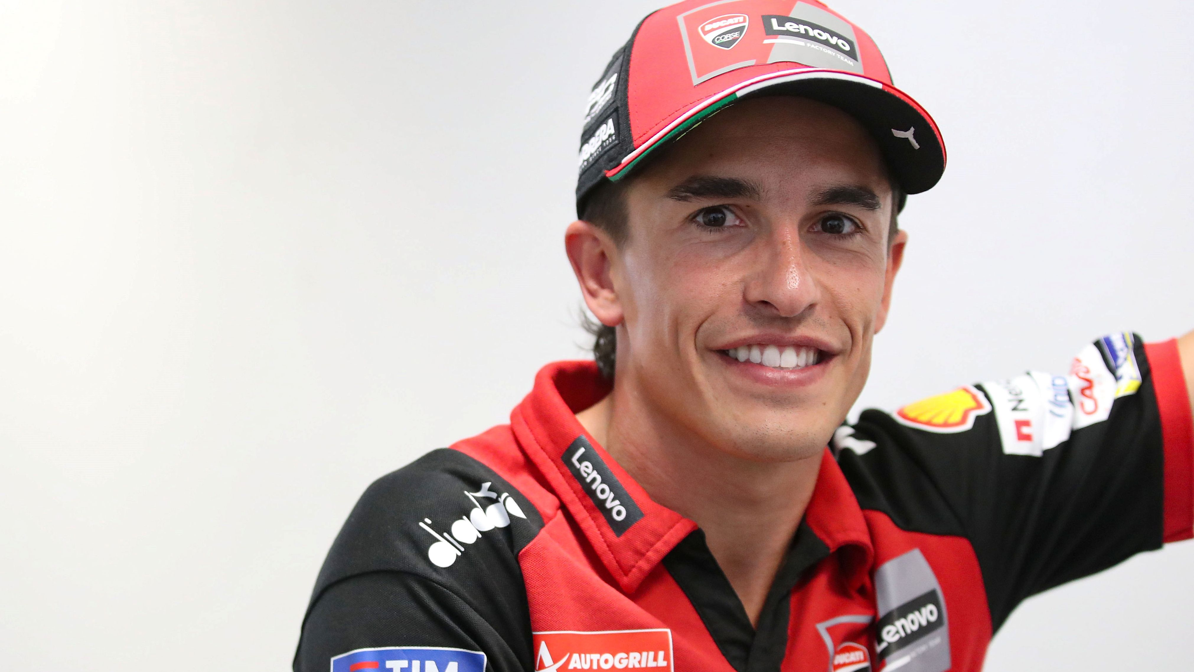 Marc Márquez en la previa del GP de Aragón de MotoGP 2026